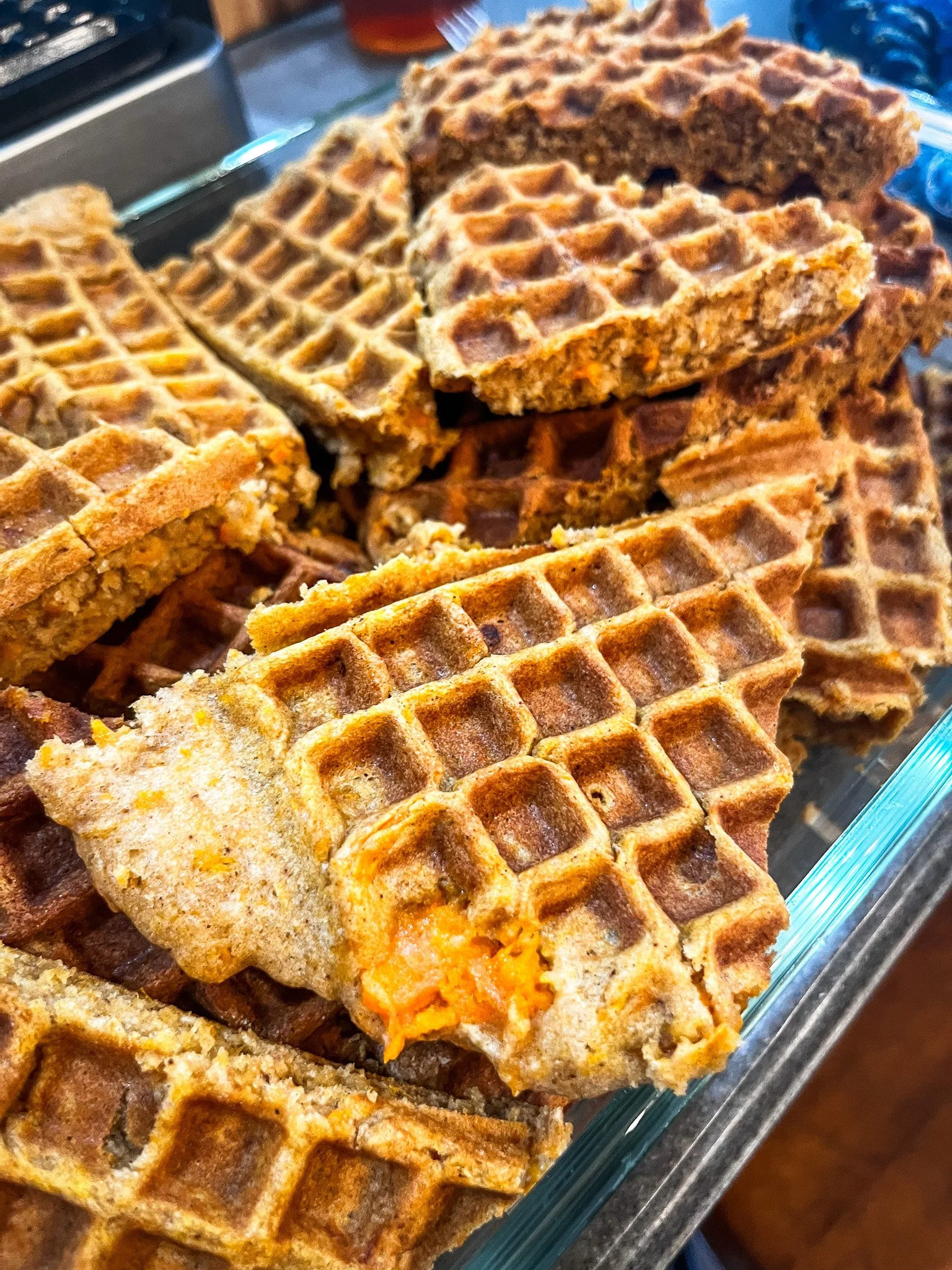 Sweet Potato Waffles