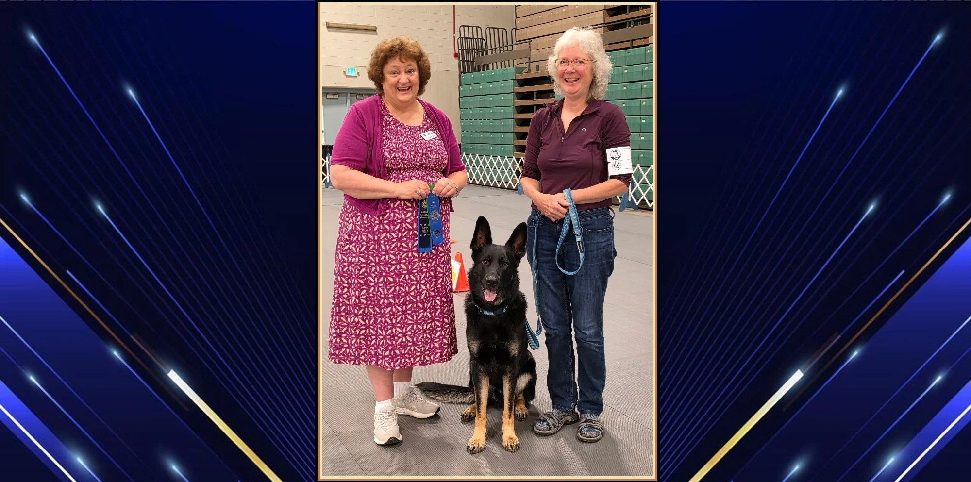 Cindi & Kobuk; 1st placing's, perfect to near perfect scores & high praise from various Judge's on an outstanding young working dog! BN 1st pl 199 out of 200 pts. RA  1st pl 99 / 98 / 100
