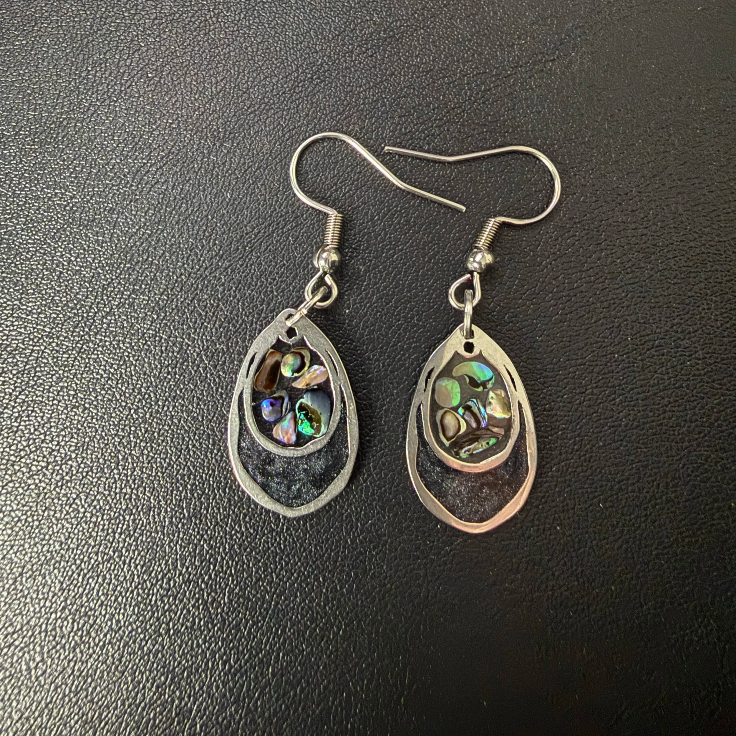 Ocean Ember Drop Earrings