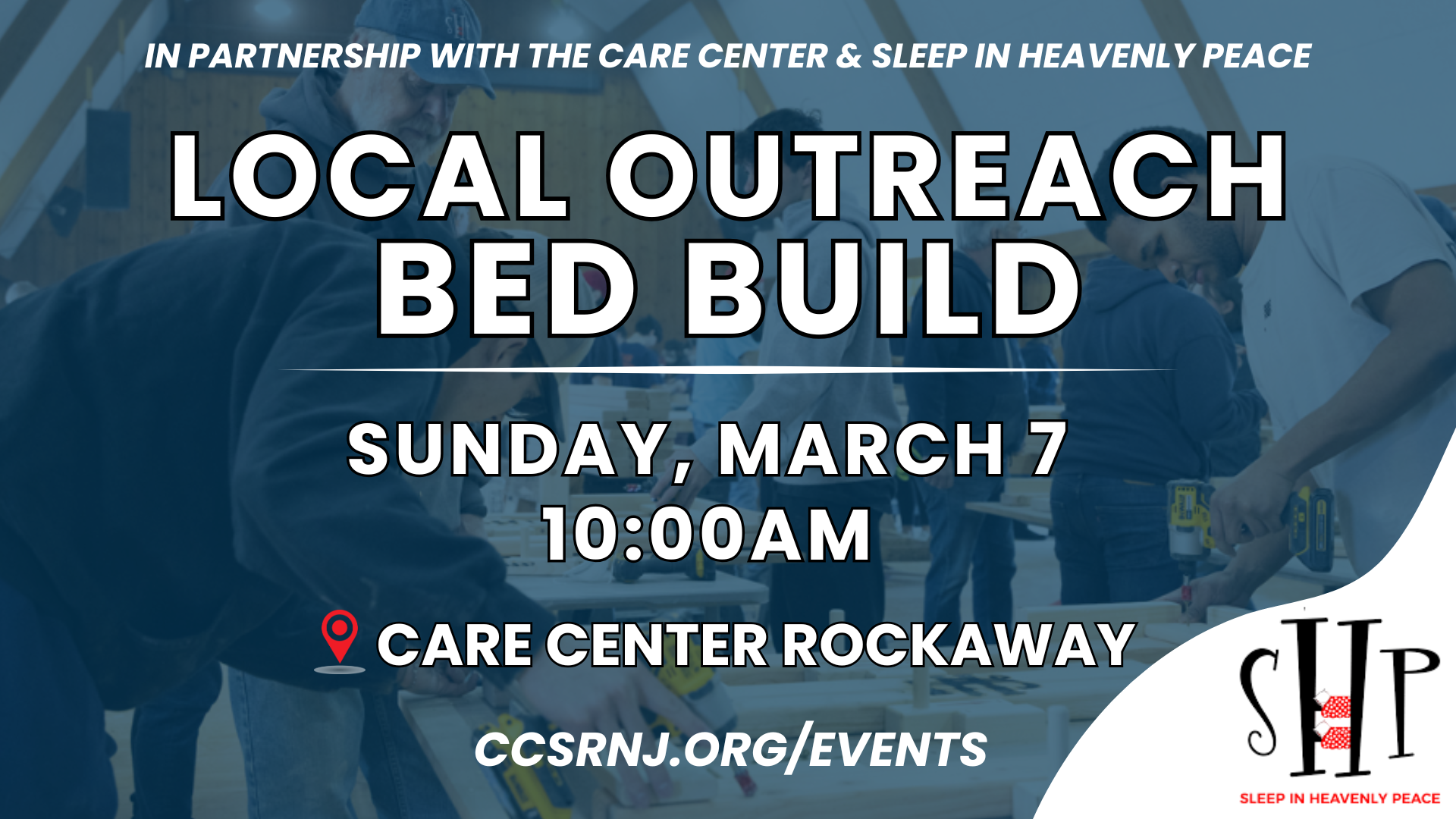 Local Outreach Bed Build Event