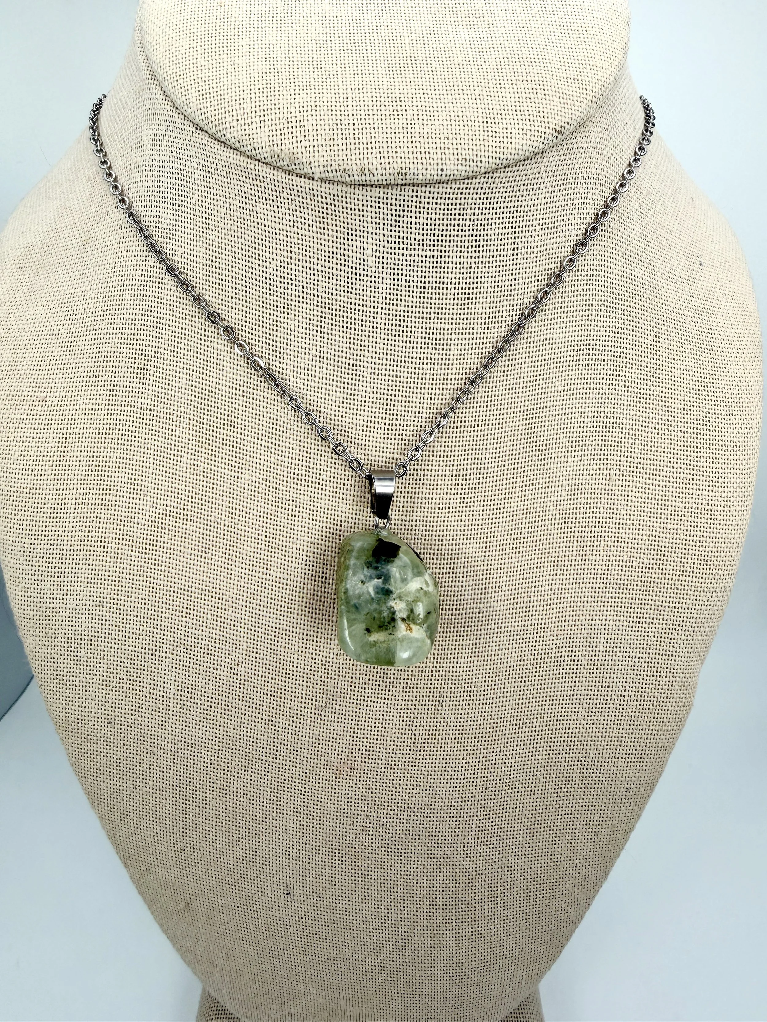 Prehnite Nugget (Small) Necklace