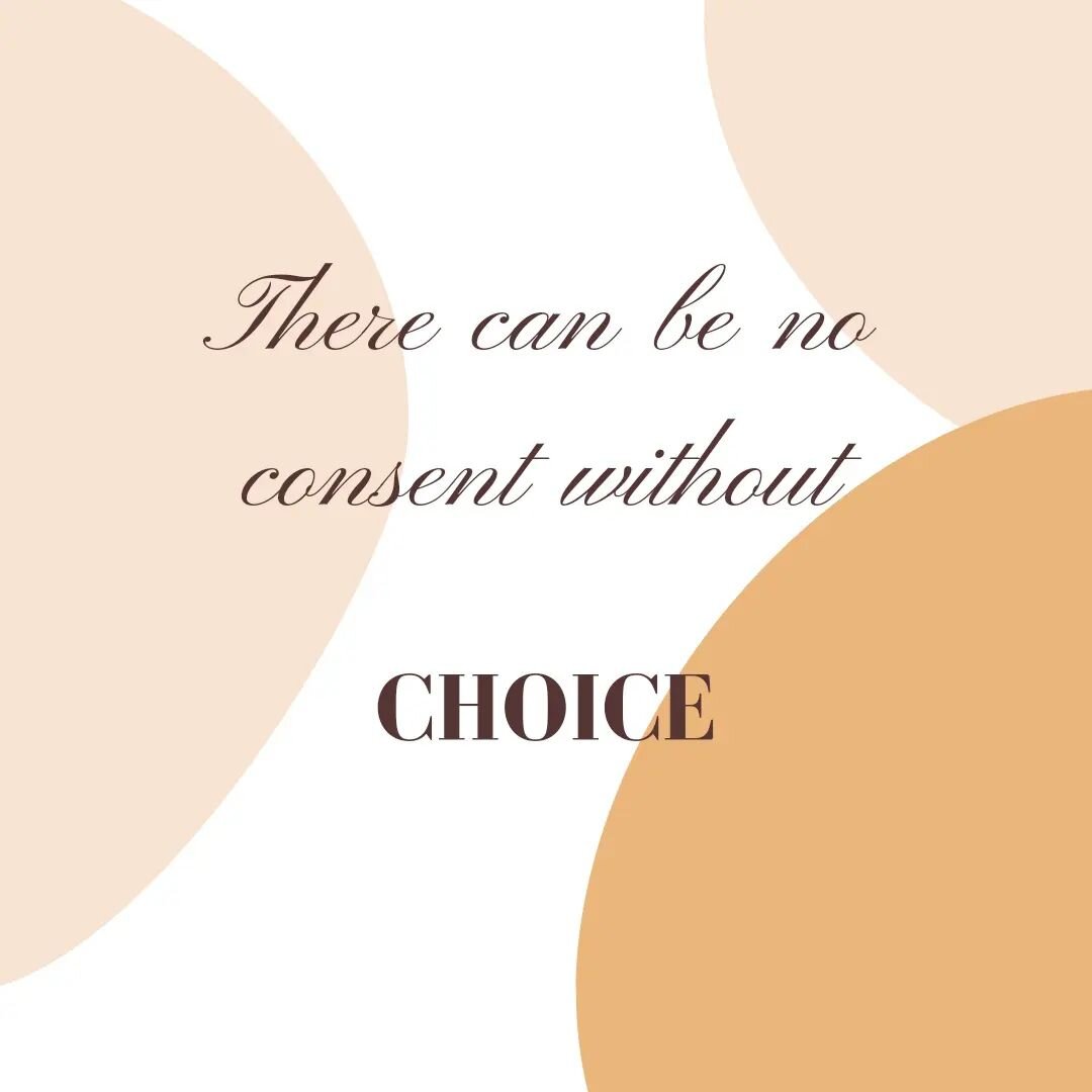 As a doula, one thing I stress with my clients is the importance of *informed consent* during prenatal care, labor, and birth. Consent for exams. Consent for interventions. Consent for touch. 
Having your bodily autonomy ignored or disrespected can b