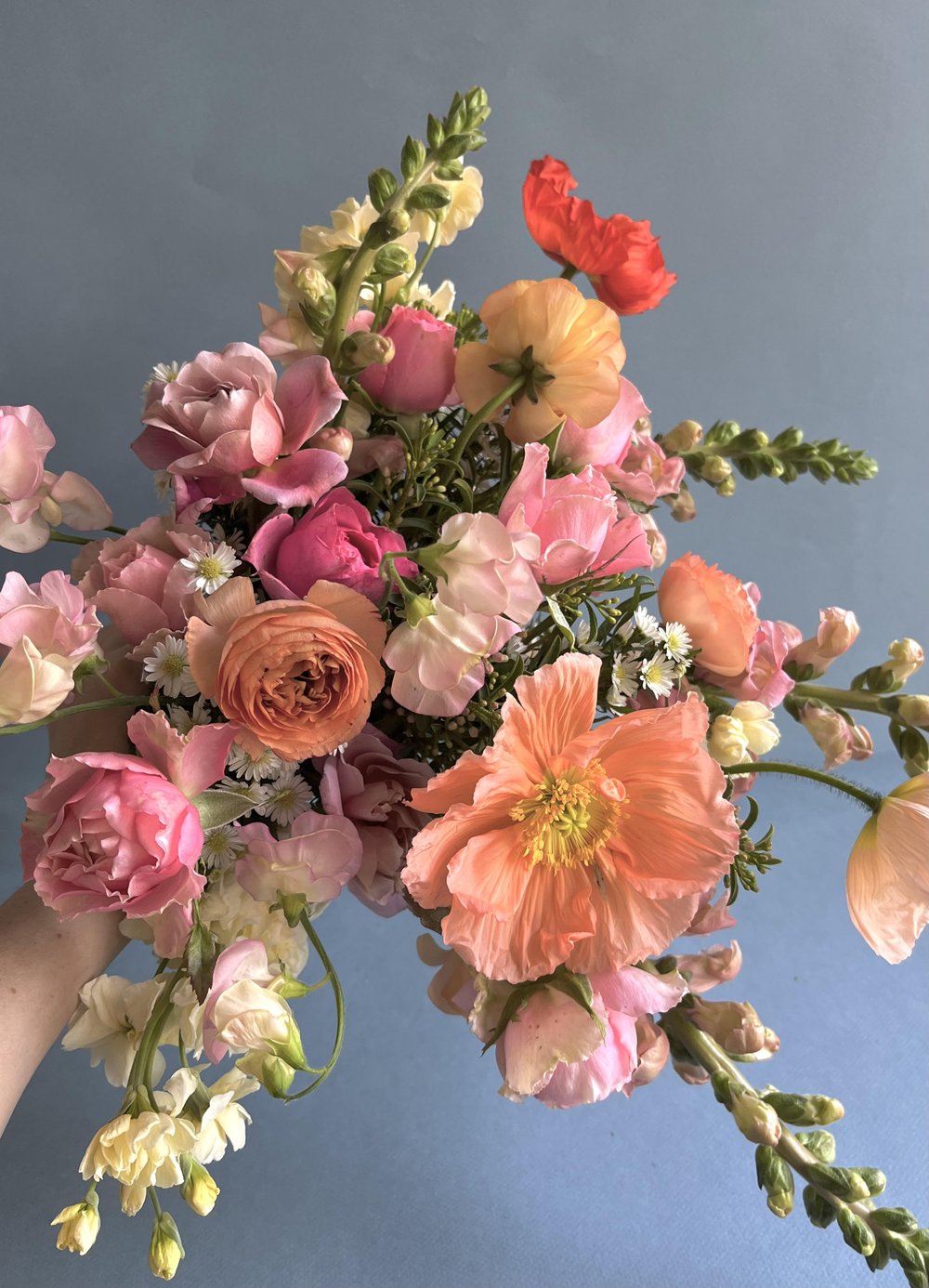 A Sherbet Colored Bouquet