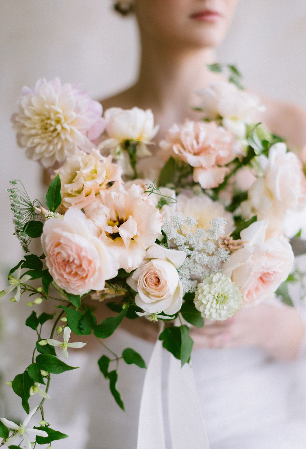 Romantic, blush, old world wedding inspiration 