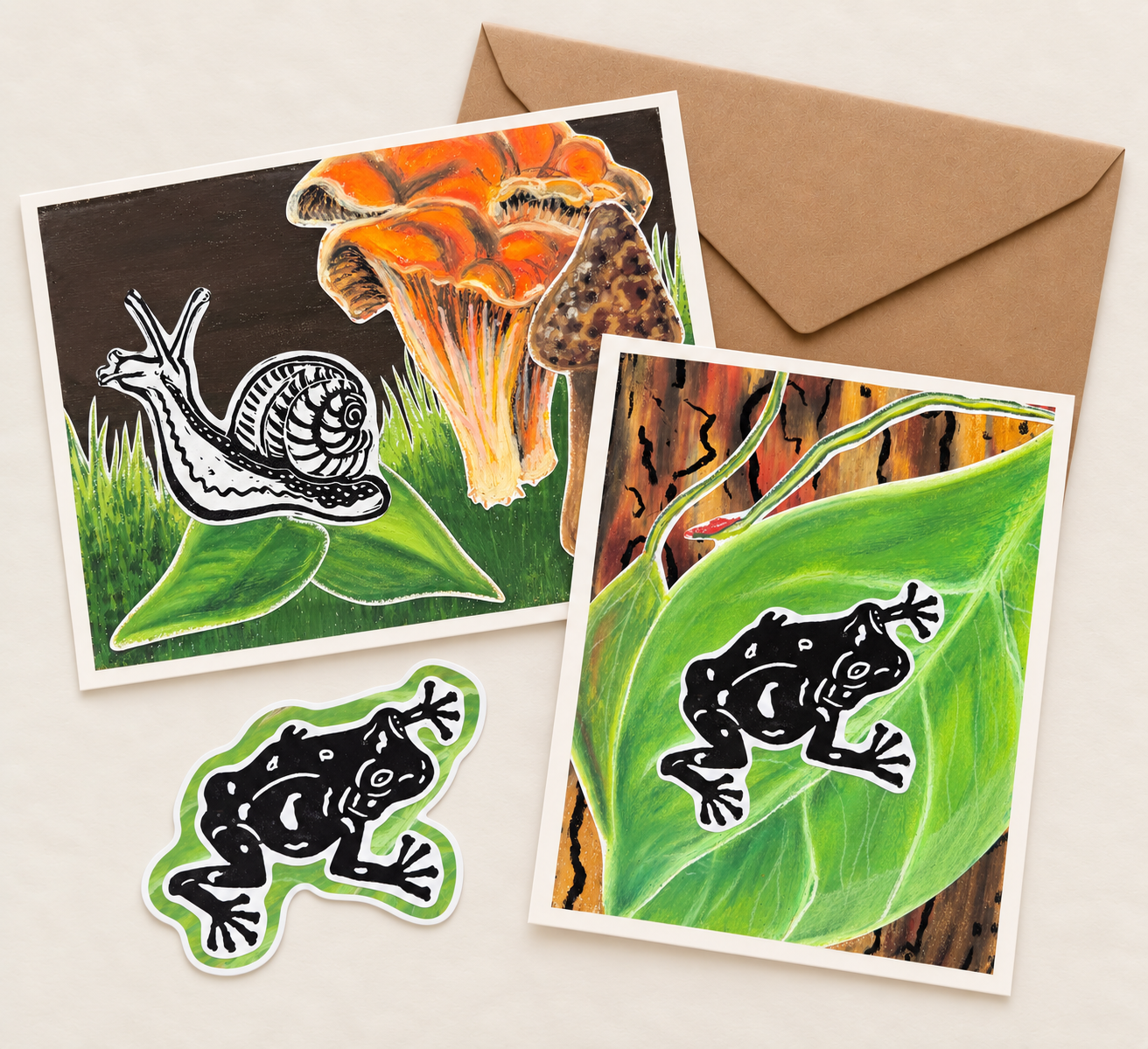 I started “Kyla’s Snail Mail - Art Club”