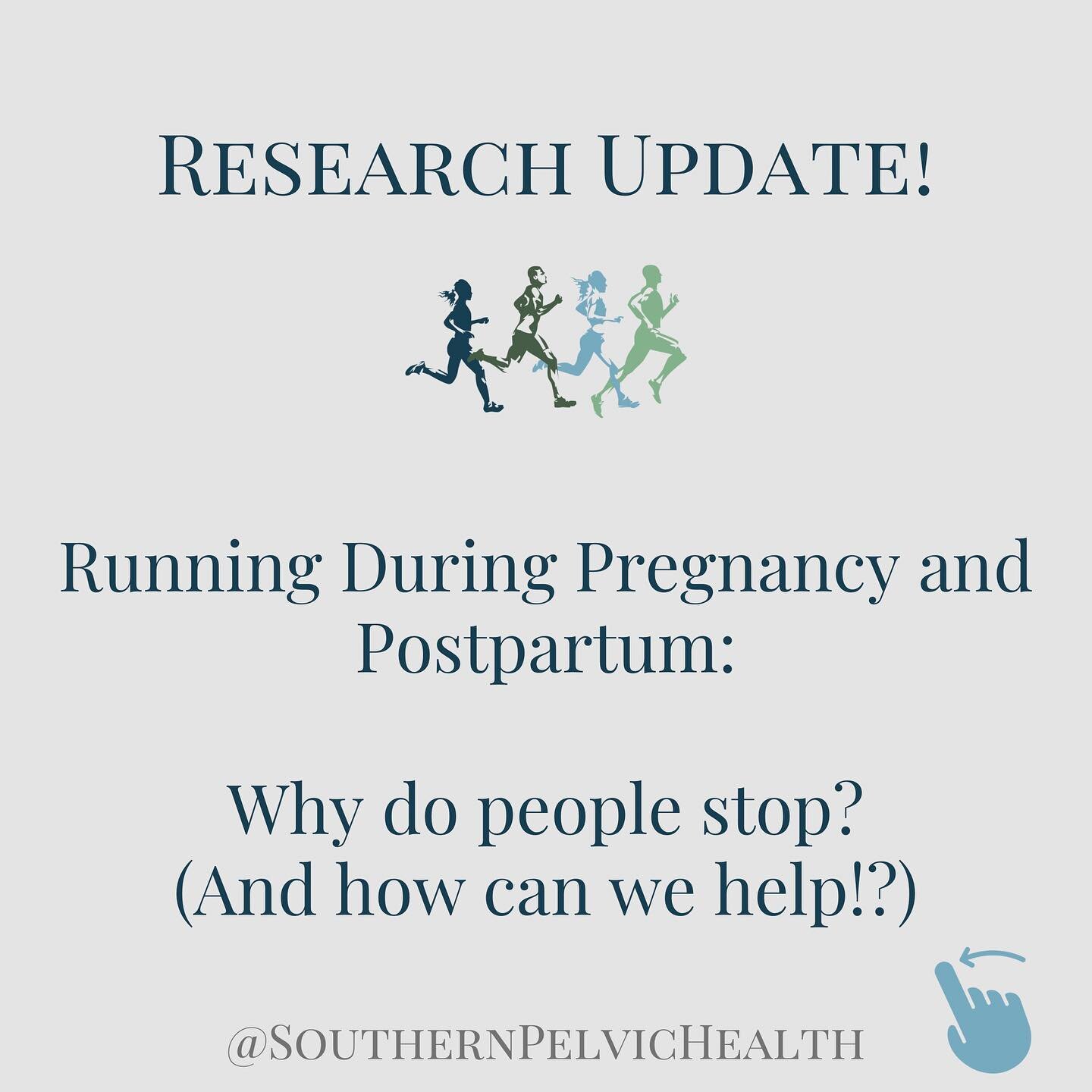 🏃&zwj;♀️This past week, our team at SPH discussed the new journal article published in @jwhpt on running during pregnancy and postpartum. This article discussed why people stop running during pregnancy and in the postpartum period, and helped to pro