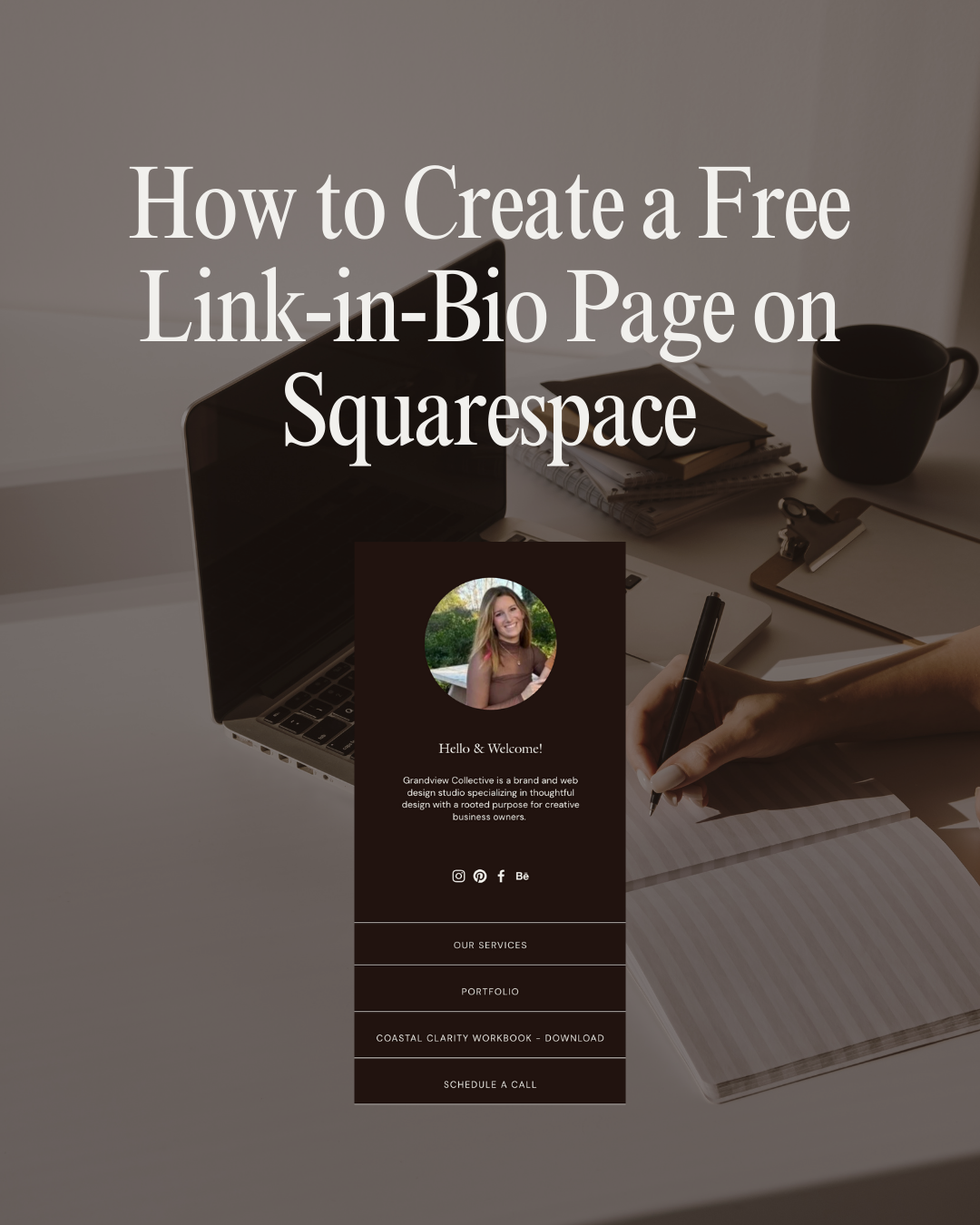How to Create a Free Link-in-Bio Page on Squarespace