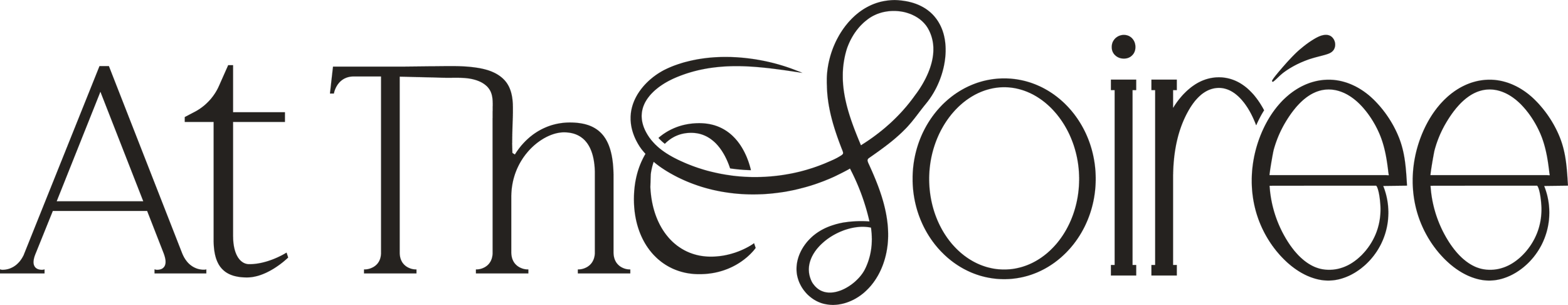 Text graphic with the words 'At The Gorge'