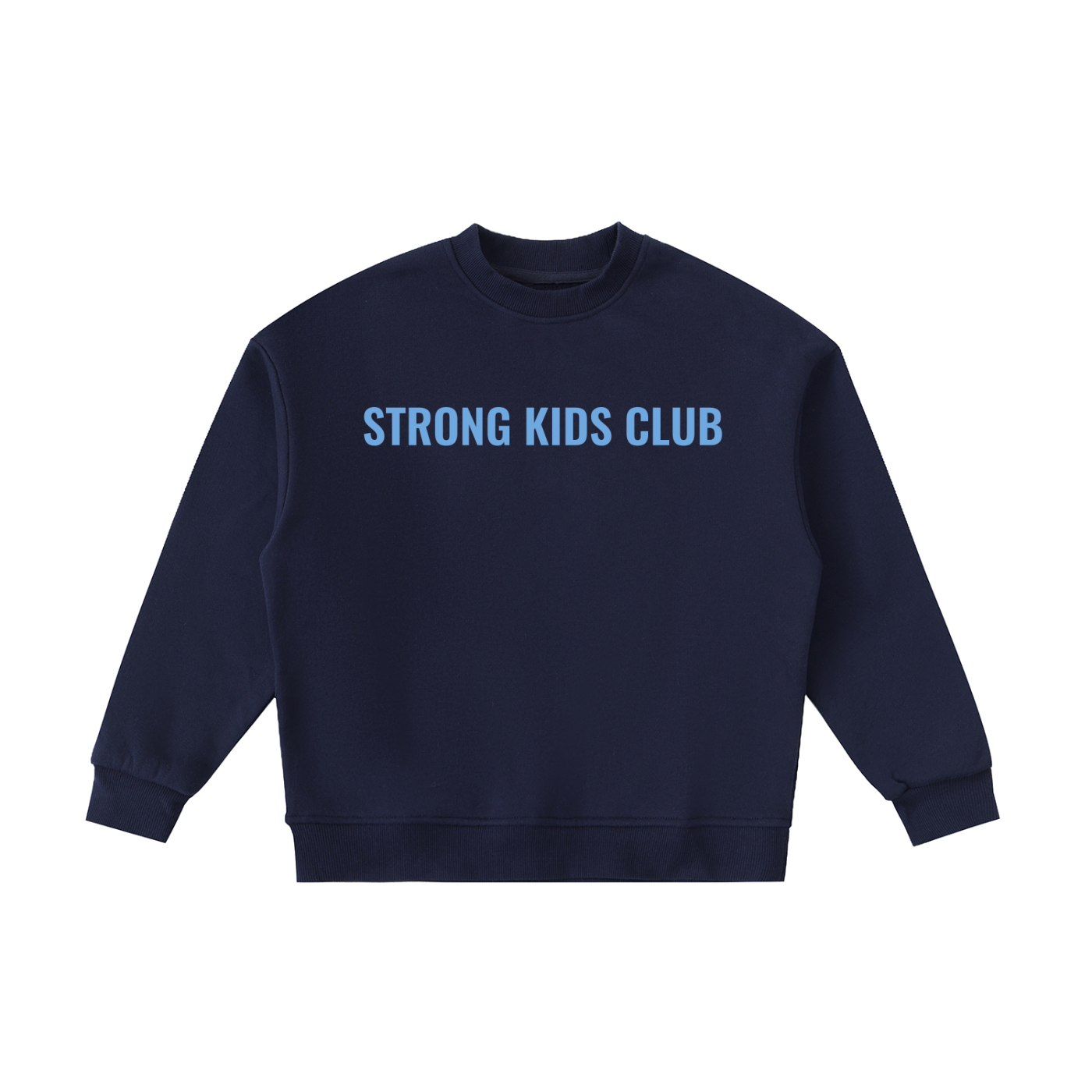 Blue Kids Sweatshirt Front.png
