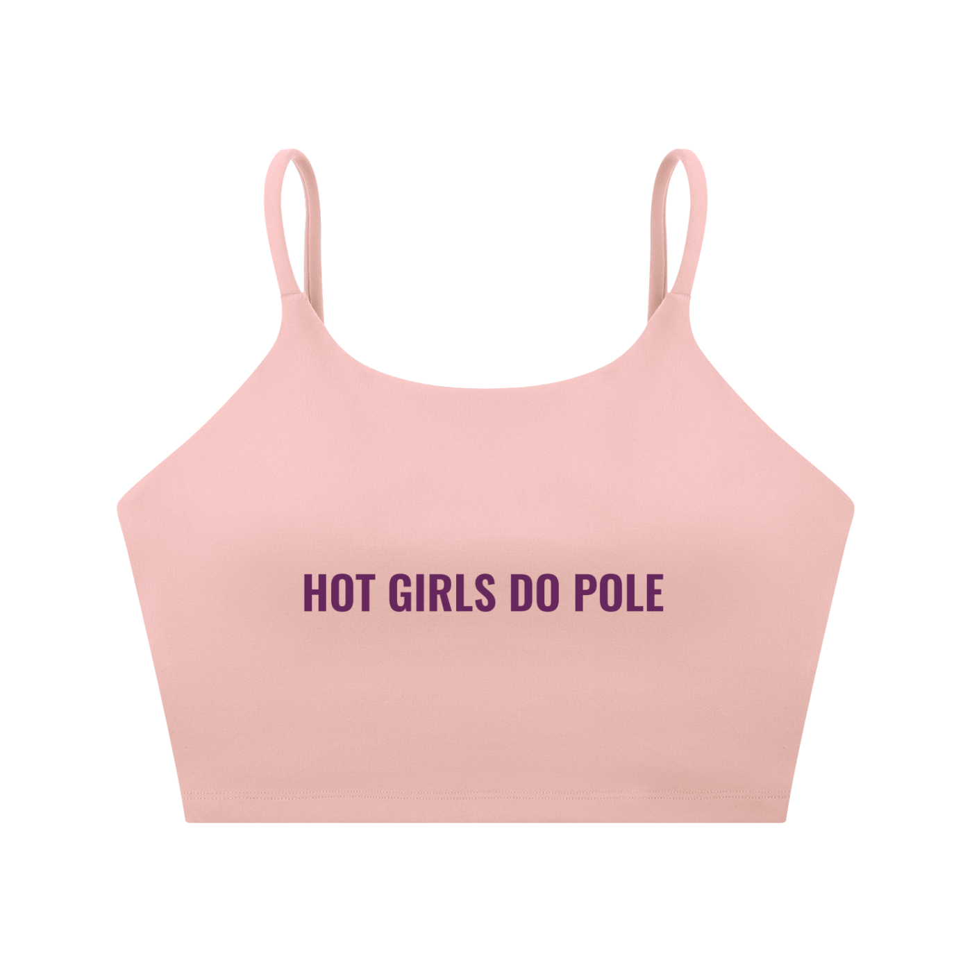 Pink Sports Bra Front.png