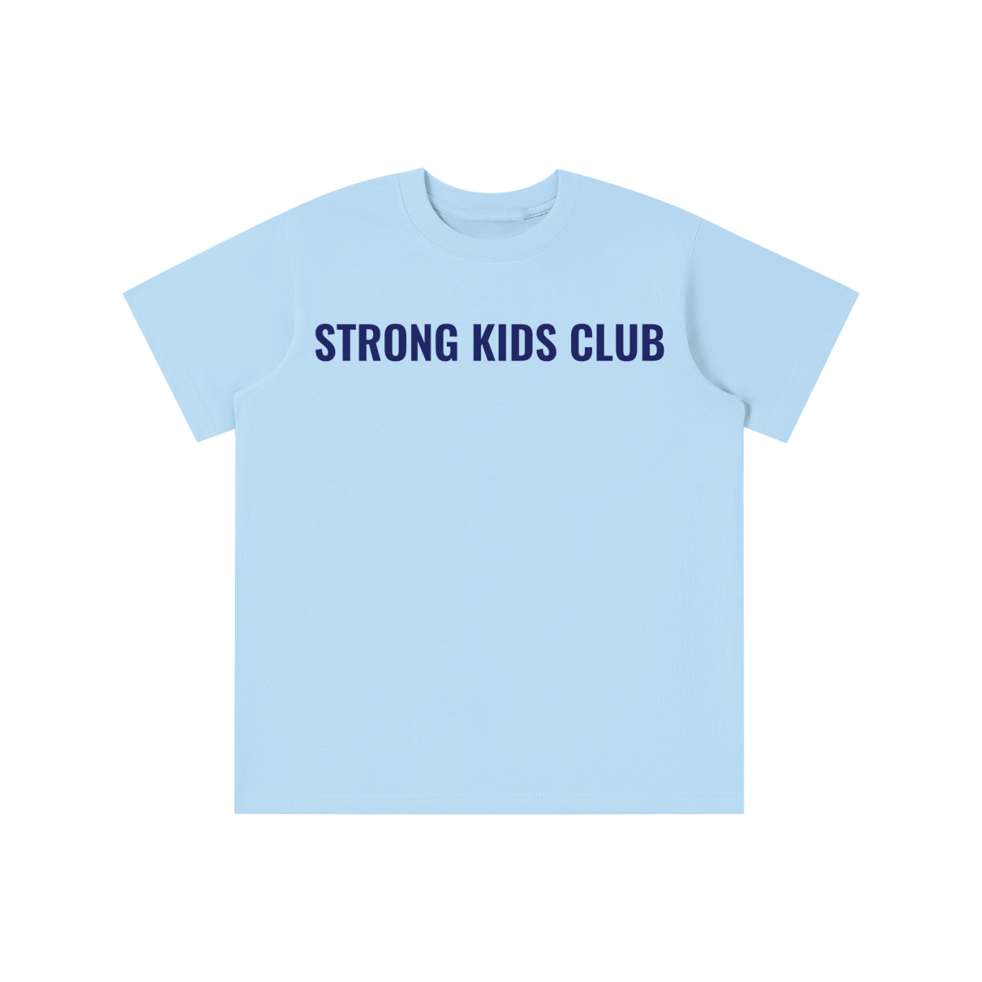 Blue Kids Tshirt Front.png