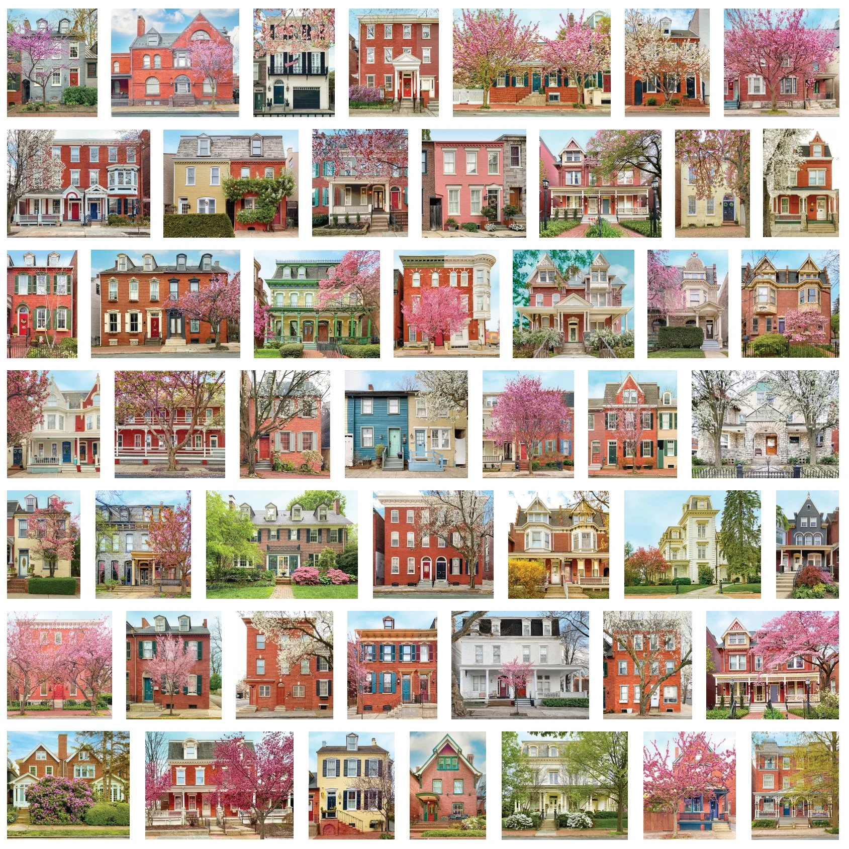 Lancaster City in Springtime