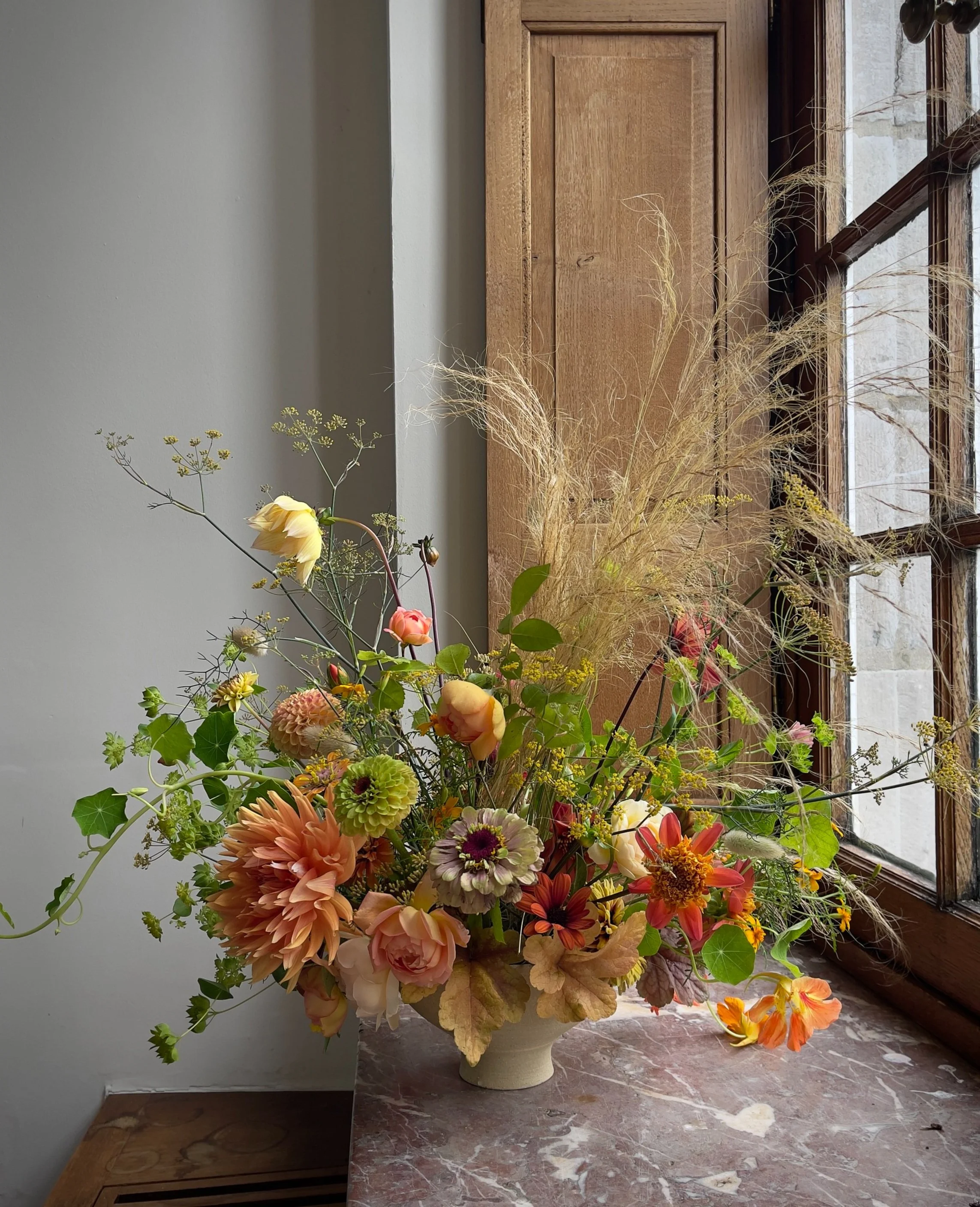 meadow bouquet in a vase