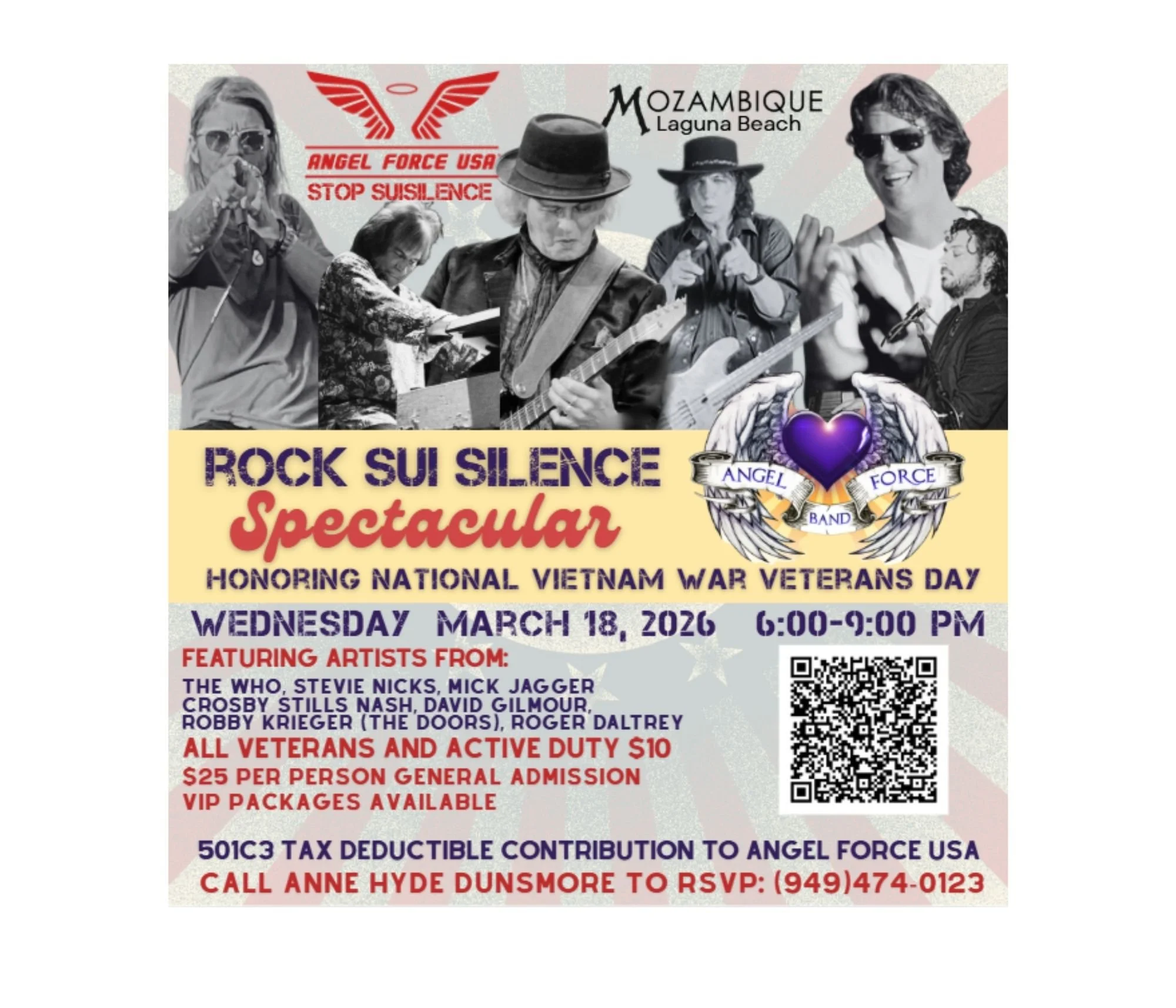 ANGEL FORCE ROCKS NATIONAL VIETNAM VETERANS DAY
