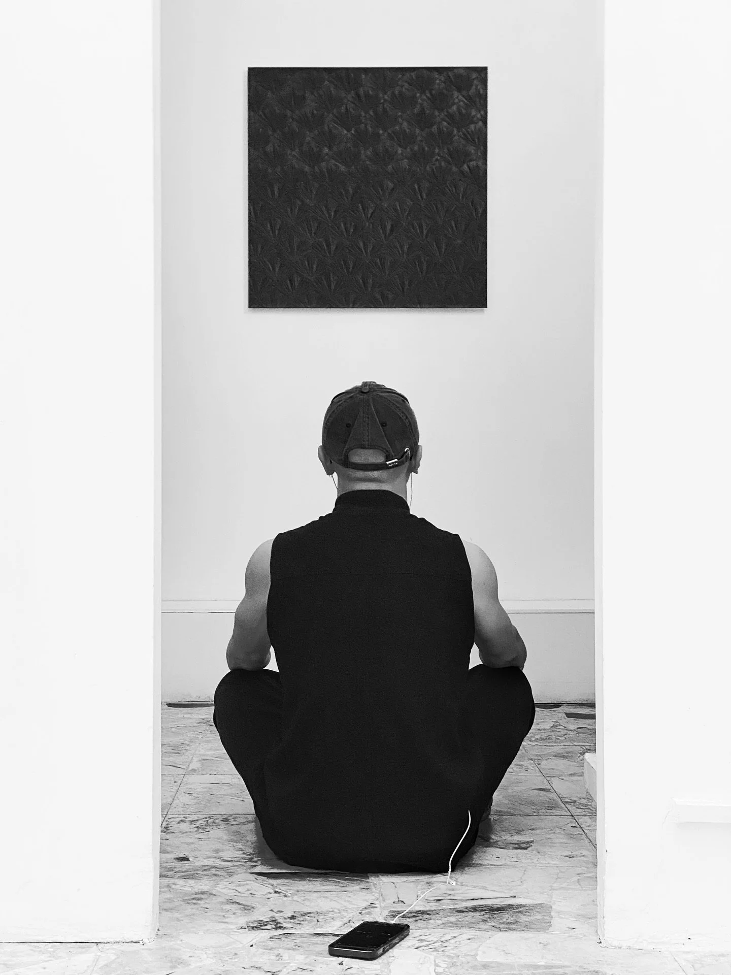 My work is a space for meditation &mdash;
to pause, to feel, to reflect.

That&rsquo;s why guided meditations started to appear &mdash; to help you enter the work more fully, and maybe recognize something in yourself through it.

You can find the med