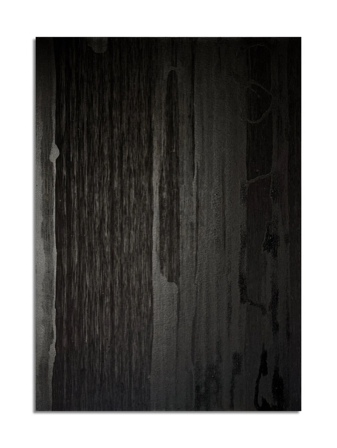 This artwork is made in two takes: one in 2018 and the second in 2021. (In Beijing) 
The background is made with Chinese ink mixed with red Western ink (which gives a brownish feel at certain angles). The top layer is pure Chinese ink.
I like how you