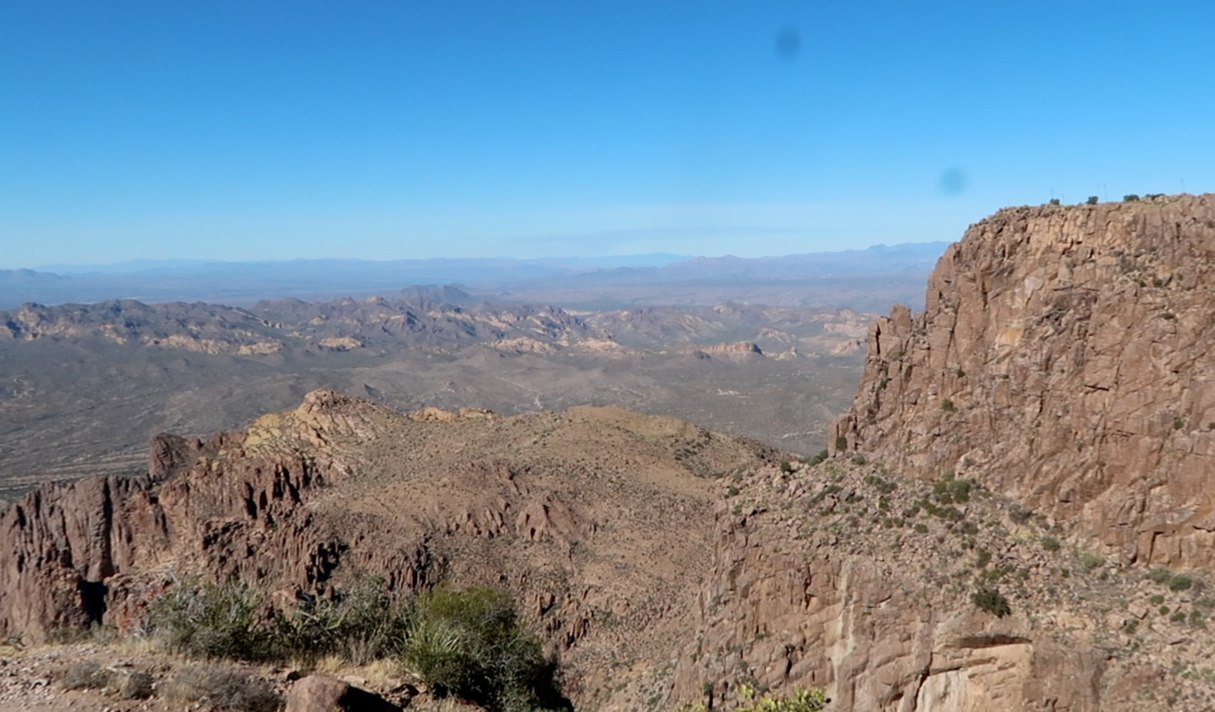 View From the Top of Superstition Mountains