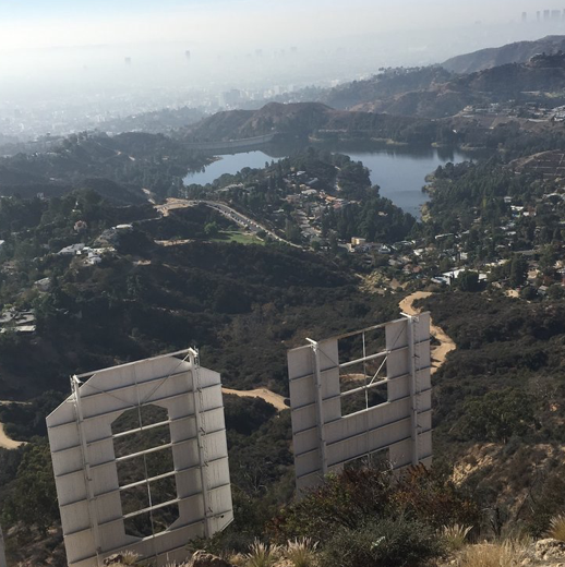 Hiking Trail to the Hollywood Sign