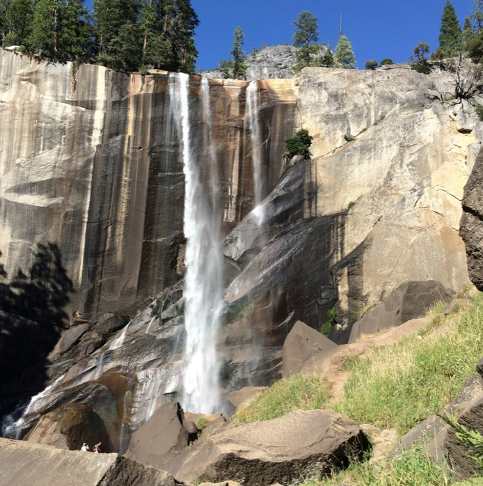 Vernal Falls at Yosemite National Park