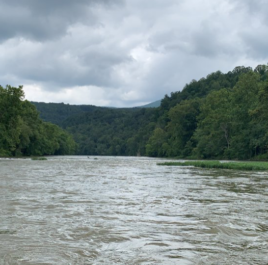 Kayaking the Upper James River