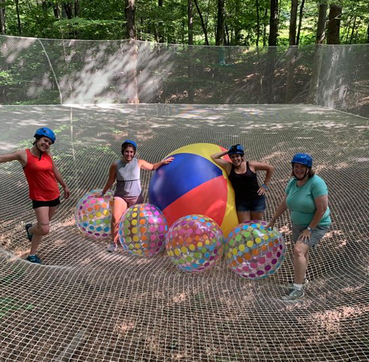 Adventure Ropes Course Blue Ridge Parkway Virginia