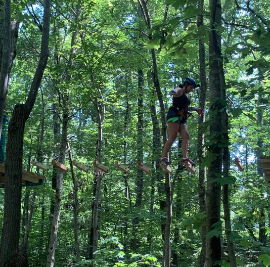 Adventure Ropes Course Blue Ridge Parkway Virginia