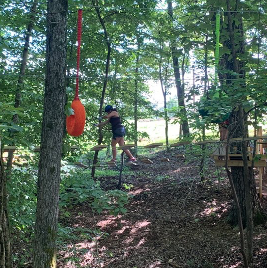 Adventure Ropes Course Blue Ridge Parkway Virginia