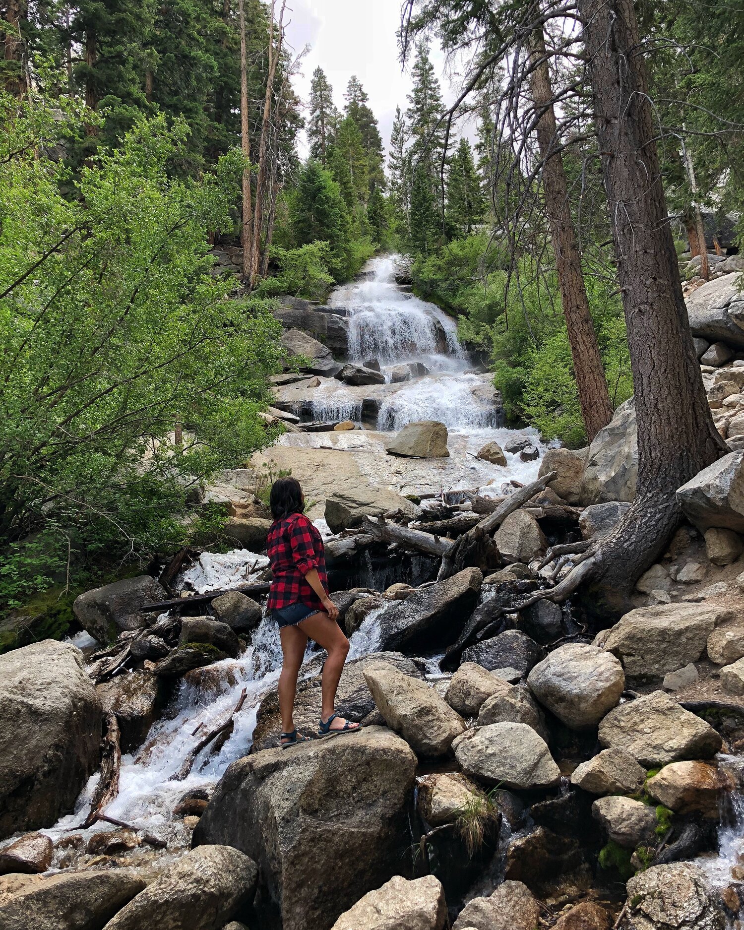 Mt. Whitney Waterfall California