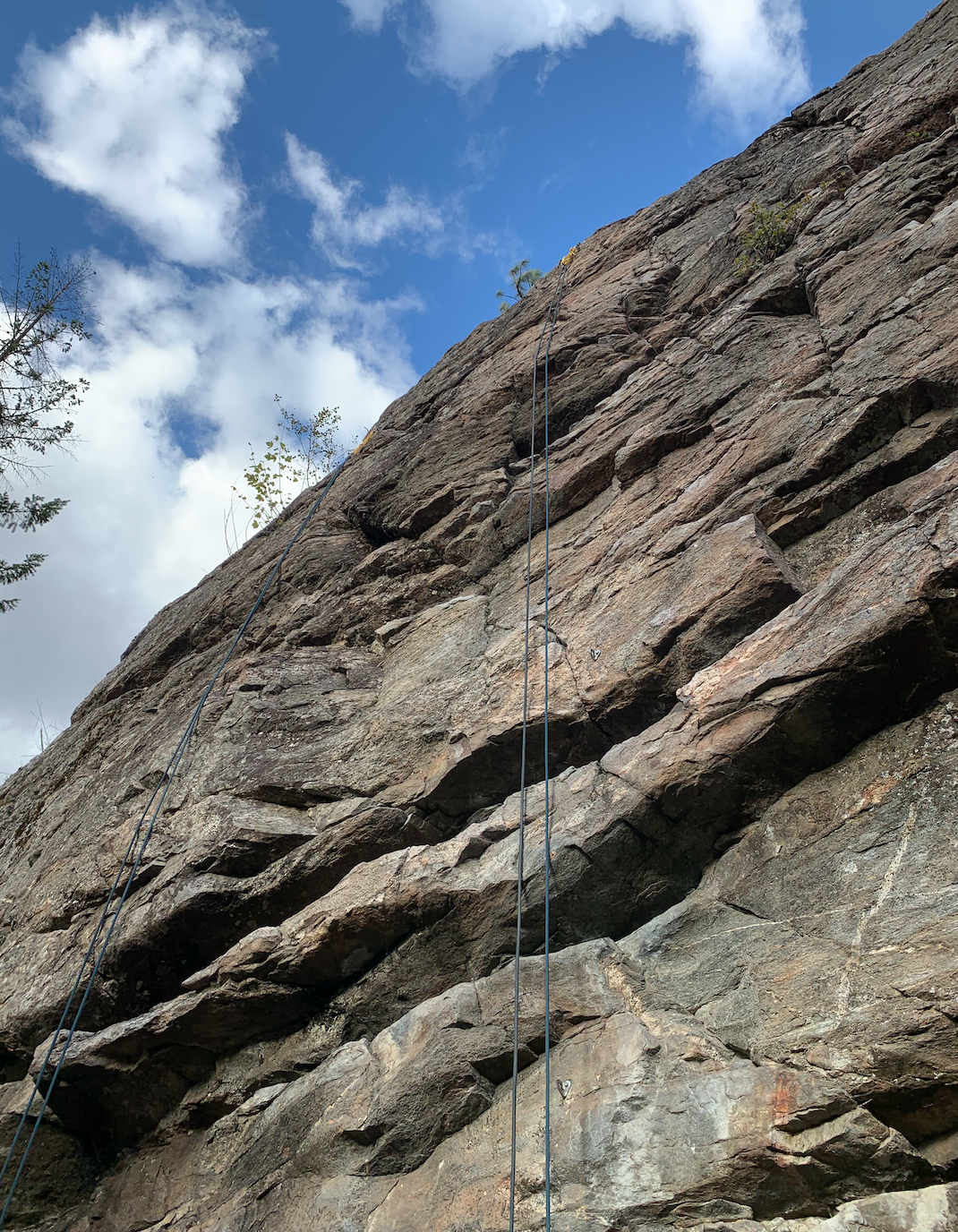 Rock Climbing in Q'emiln Park North Idaho
