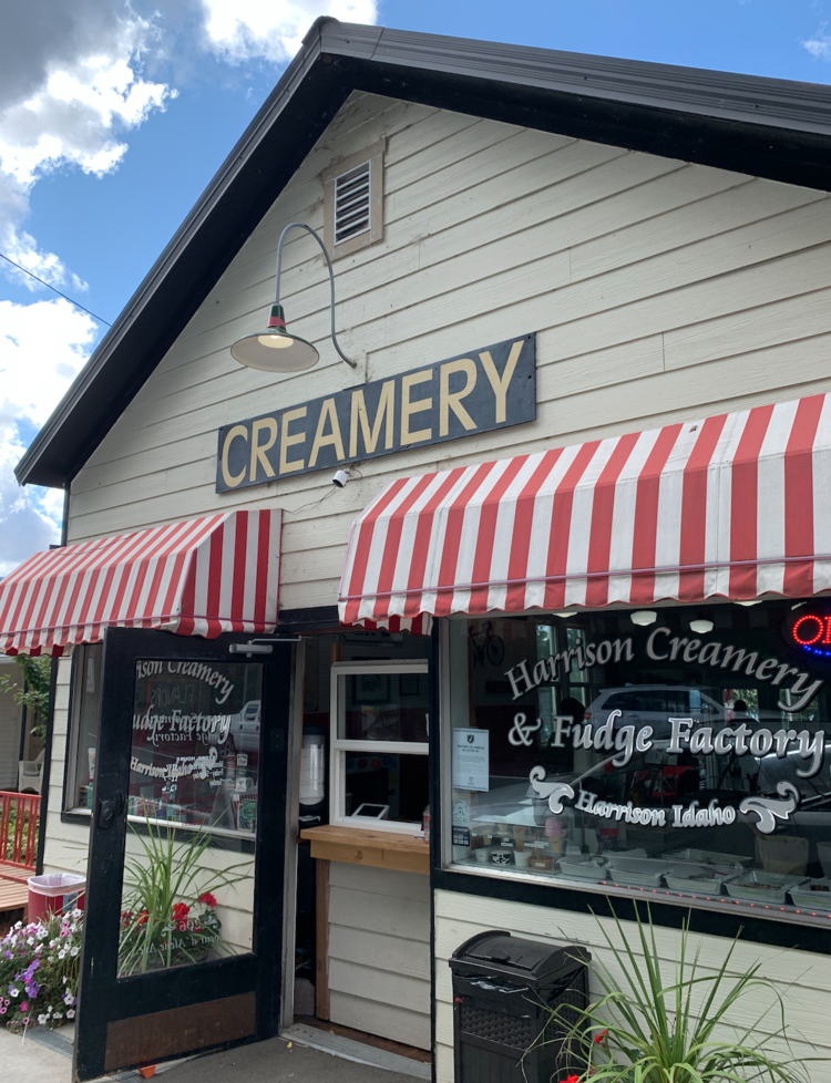 Harrison Creamery Ice Cream North Idaho