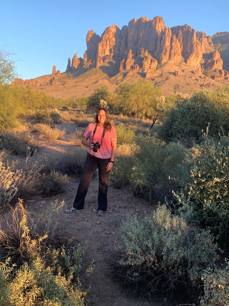 Dinner at the Superstition Mountains