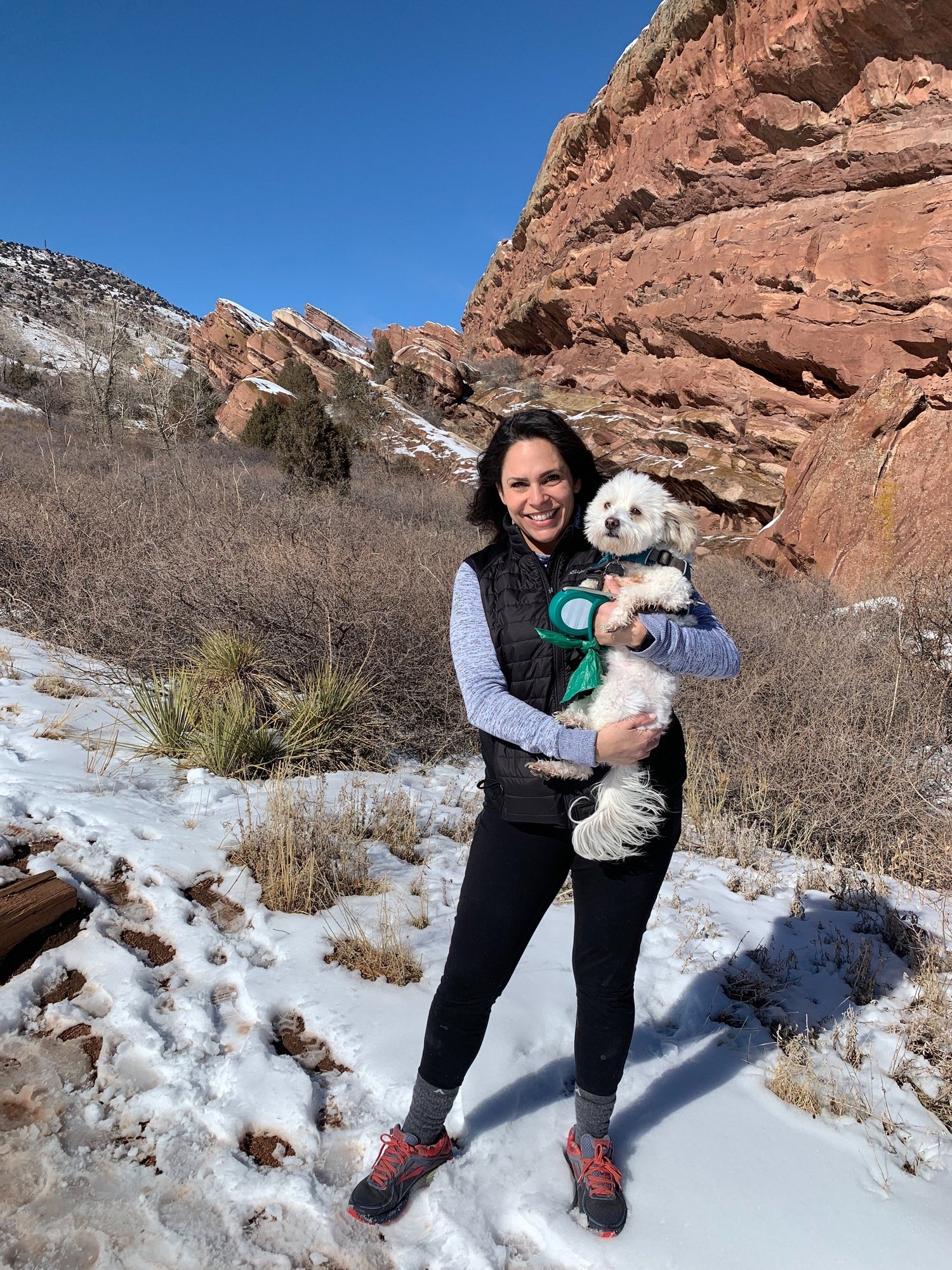 Hiking at Red Rocks Amphitheater