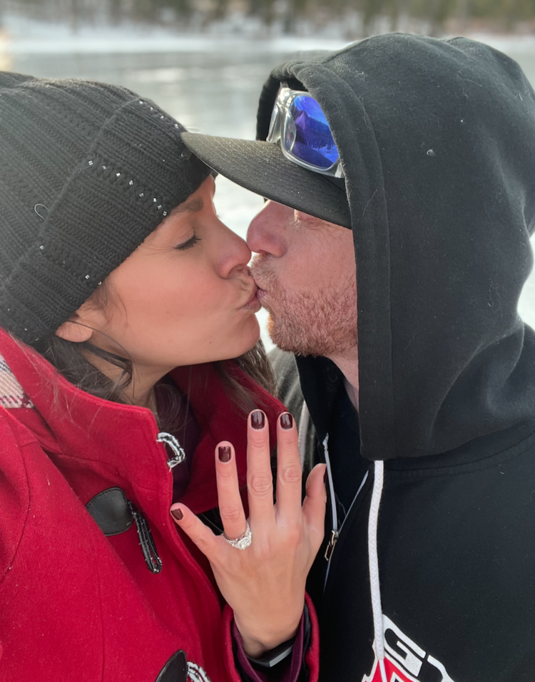 Monica Ortega and Steve Sawicki Engaged