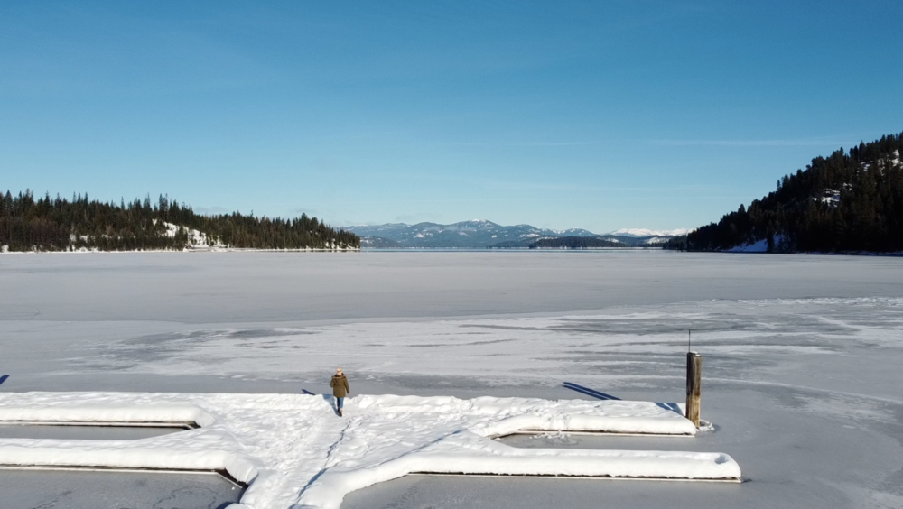 Priest Lake in the Winter