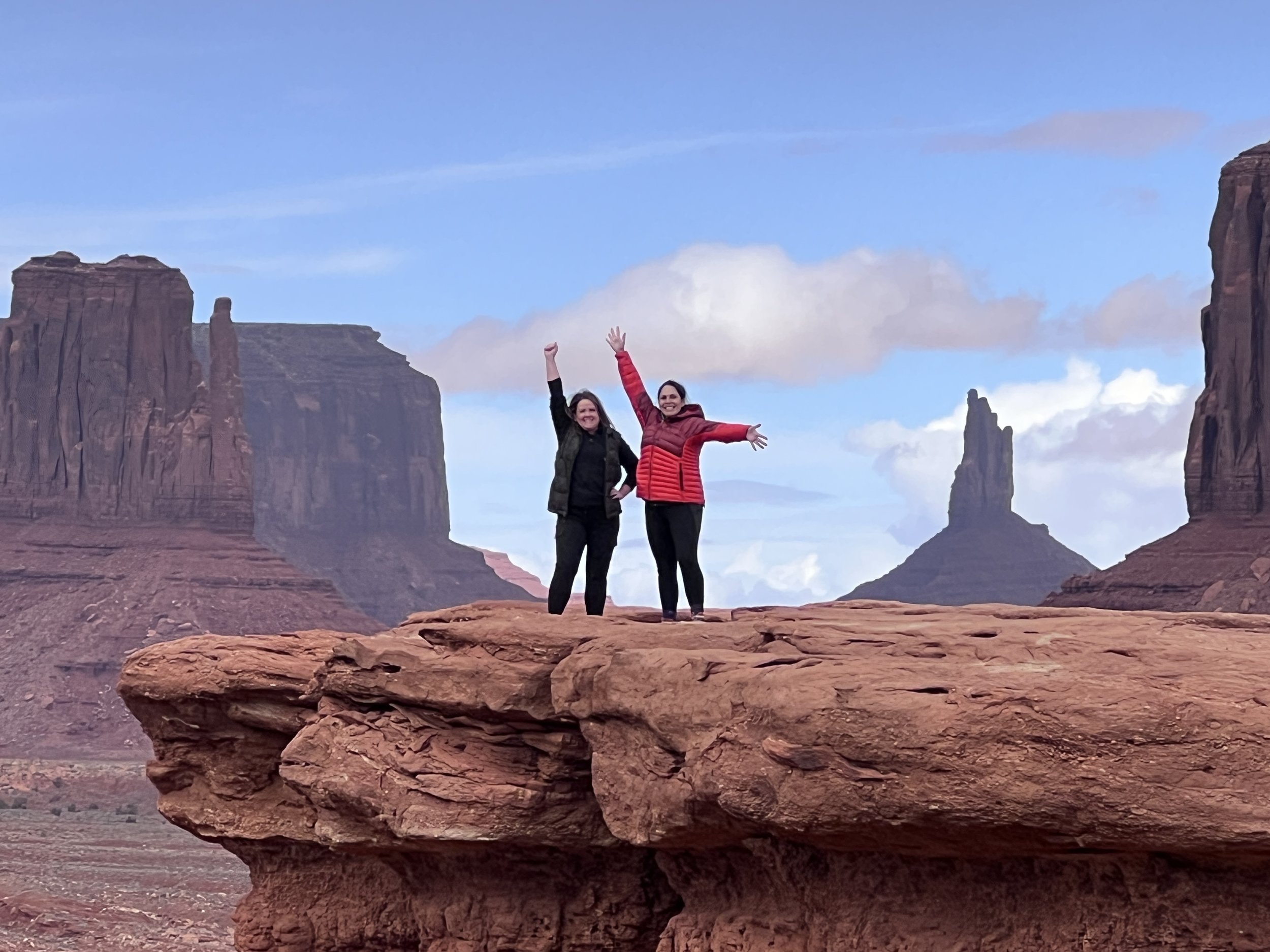 Monica Goes Monument Valley