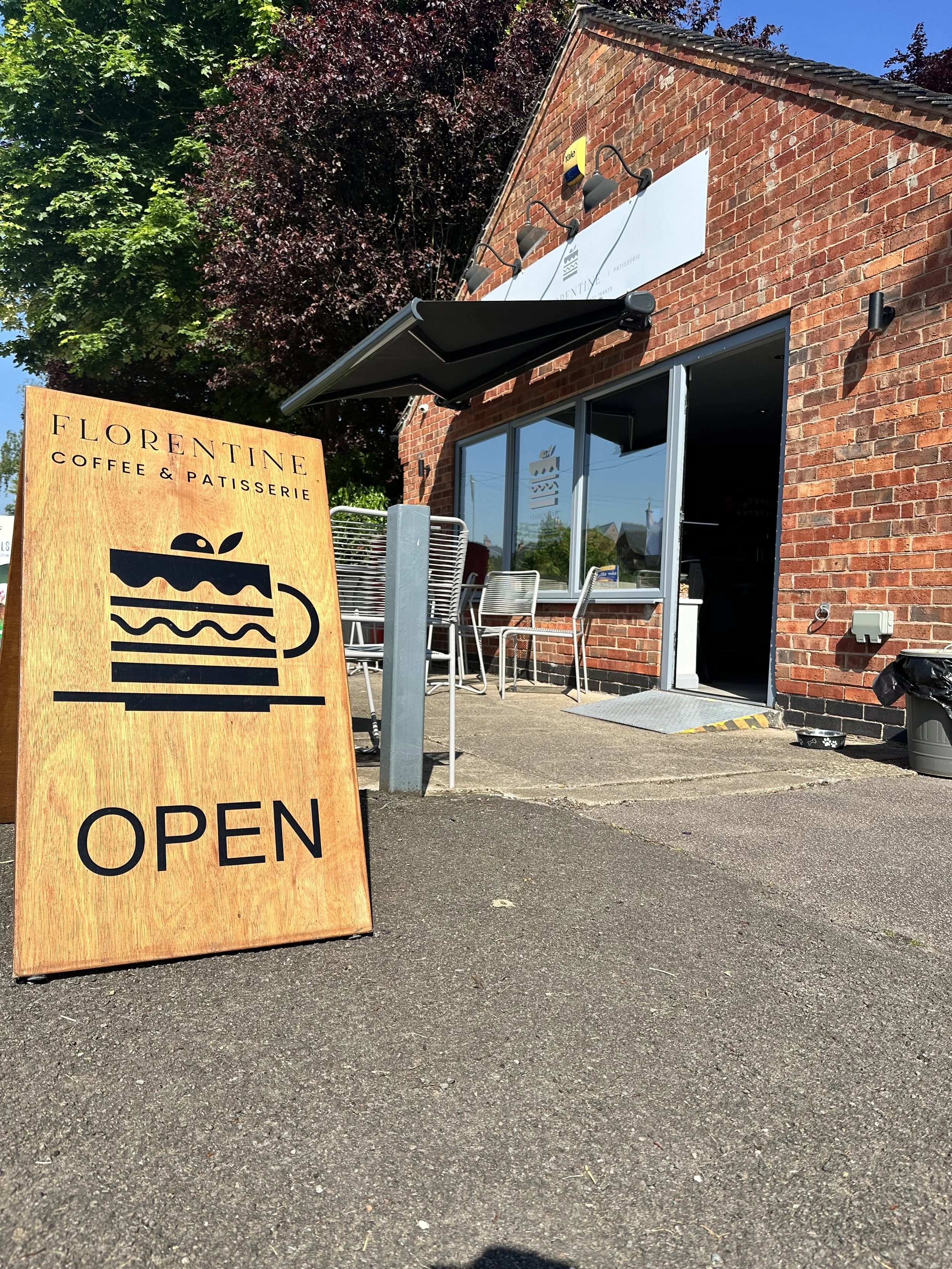 Our Front Seating Area - Our Sun Trap on Sunny Days