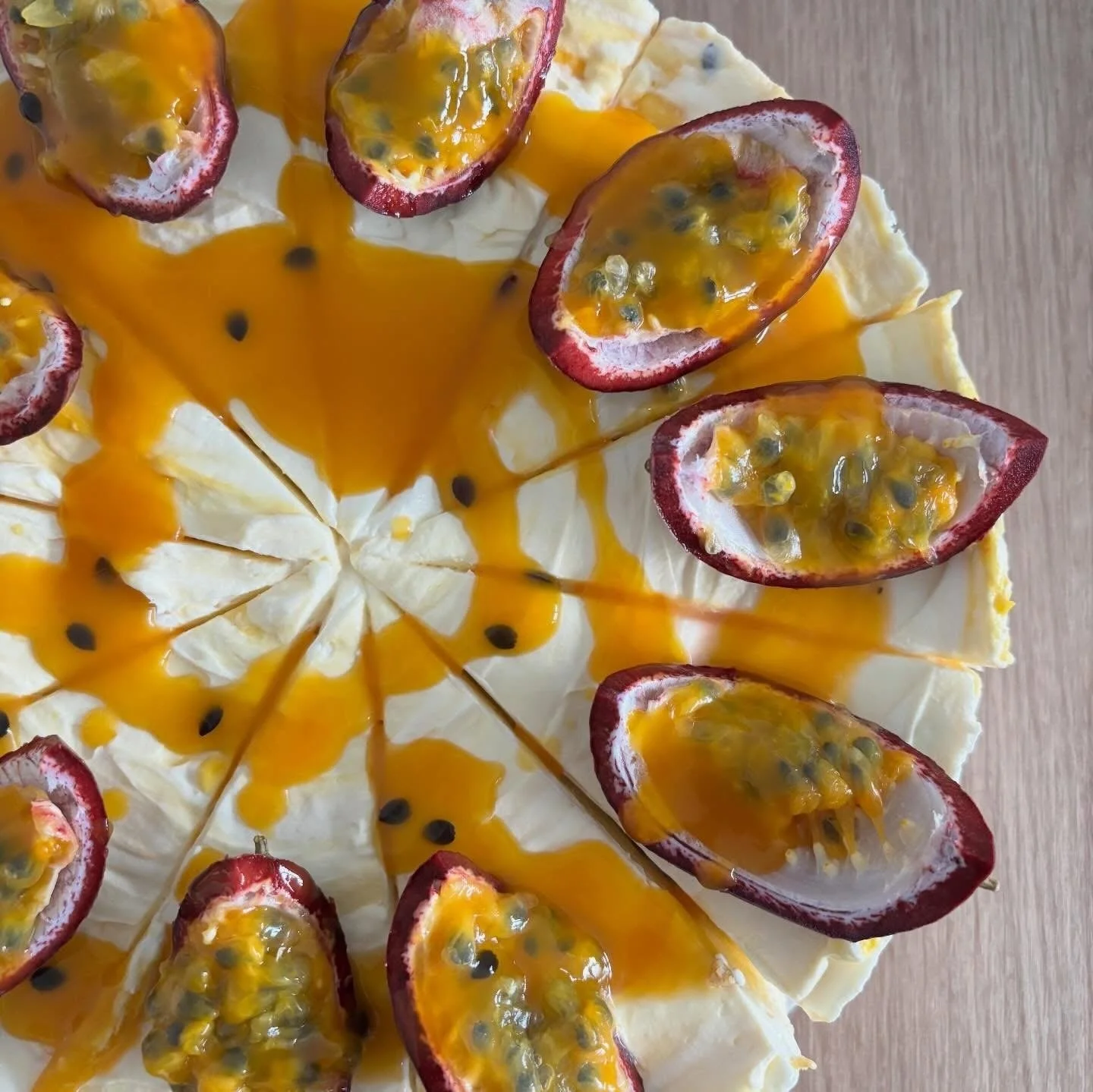 Bringing the Passion to our Passionfruit Cheesecake