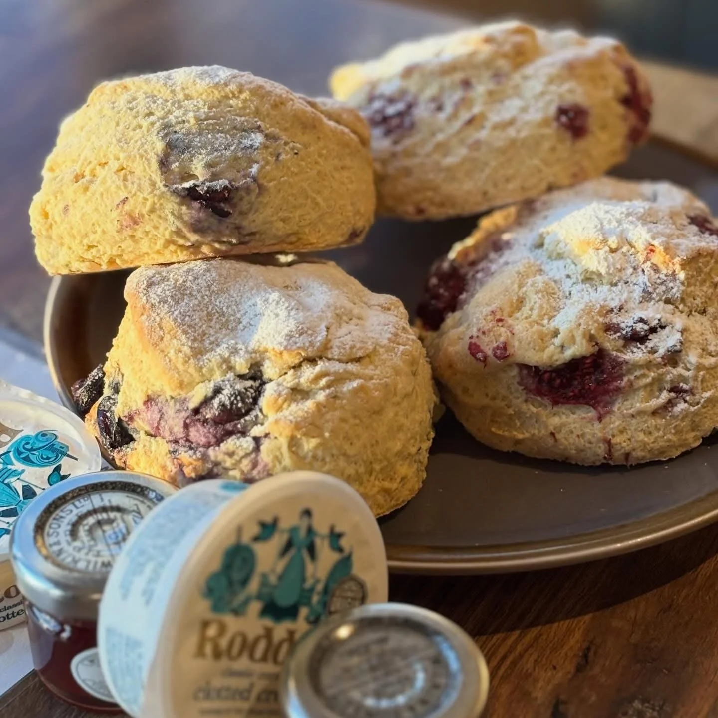 Our Signature Raspberry & Vanilla Scones - Not tried? Then YOU really should