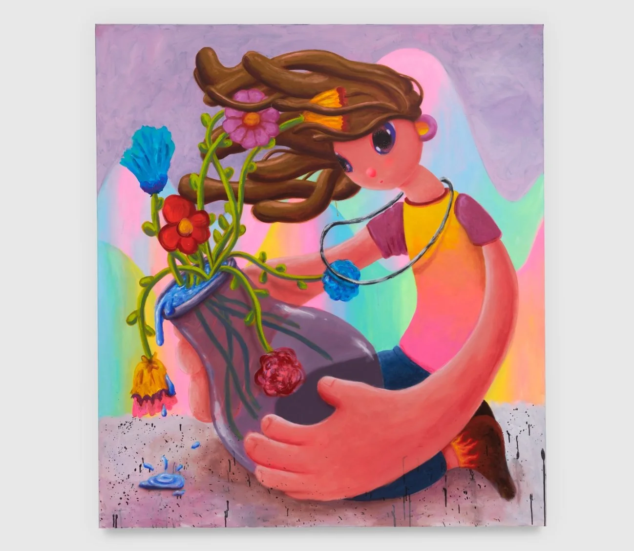 Sherwood Florist, 2020, 180 x 160cm, acrylic on canvas