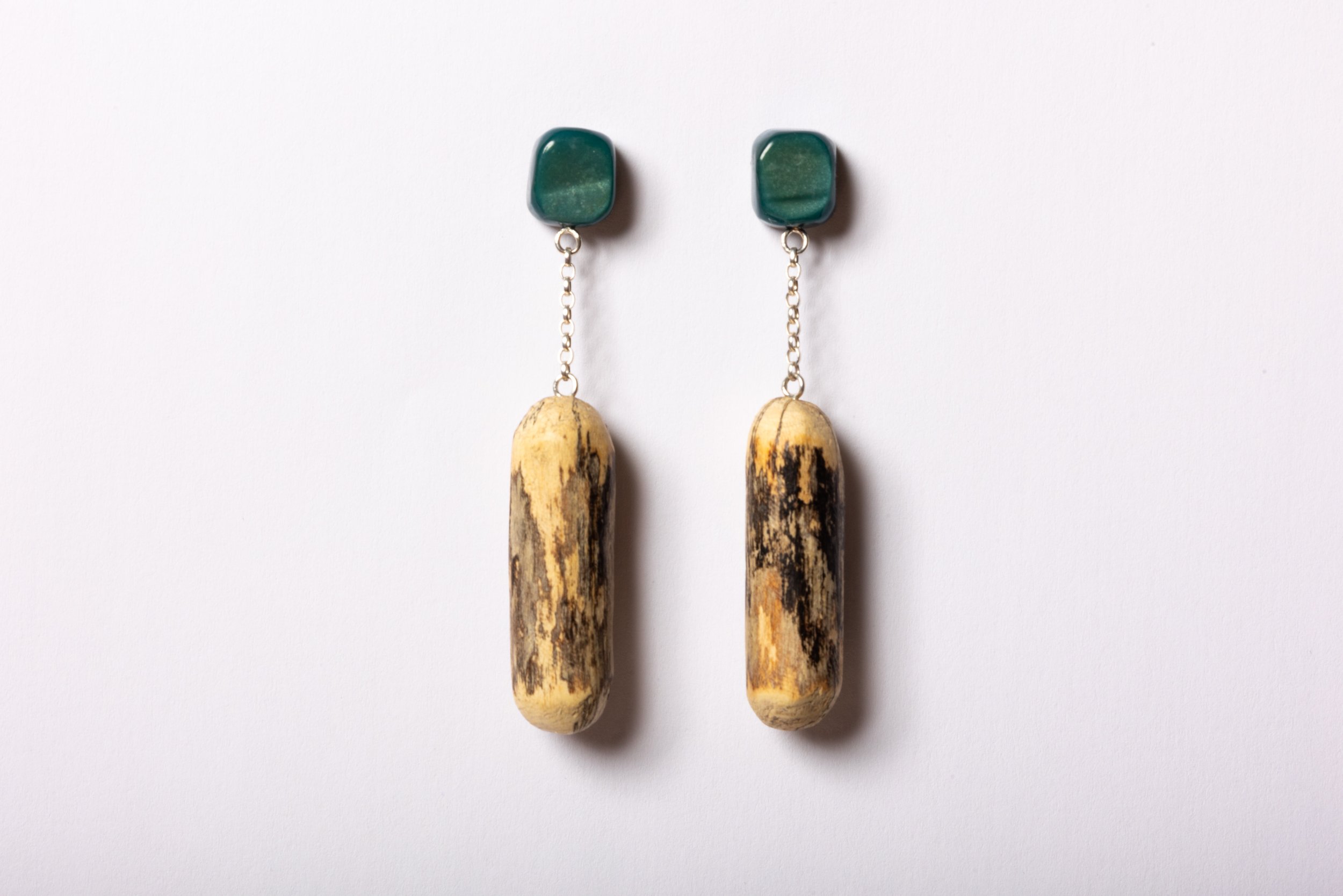 Haven Blue Drop Earrings