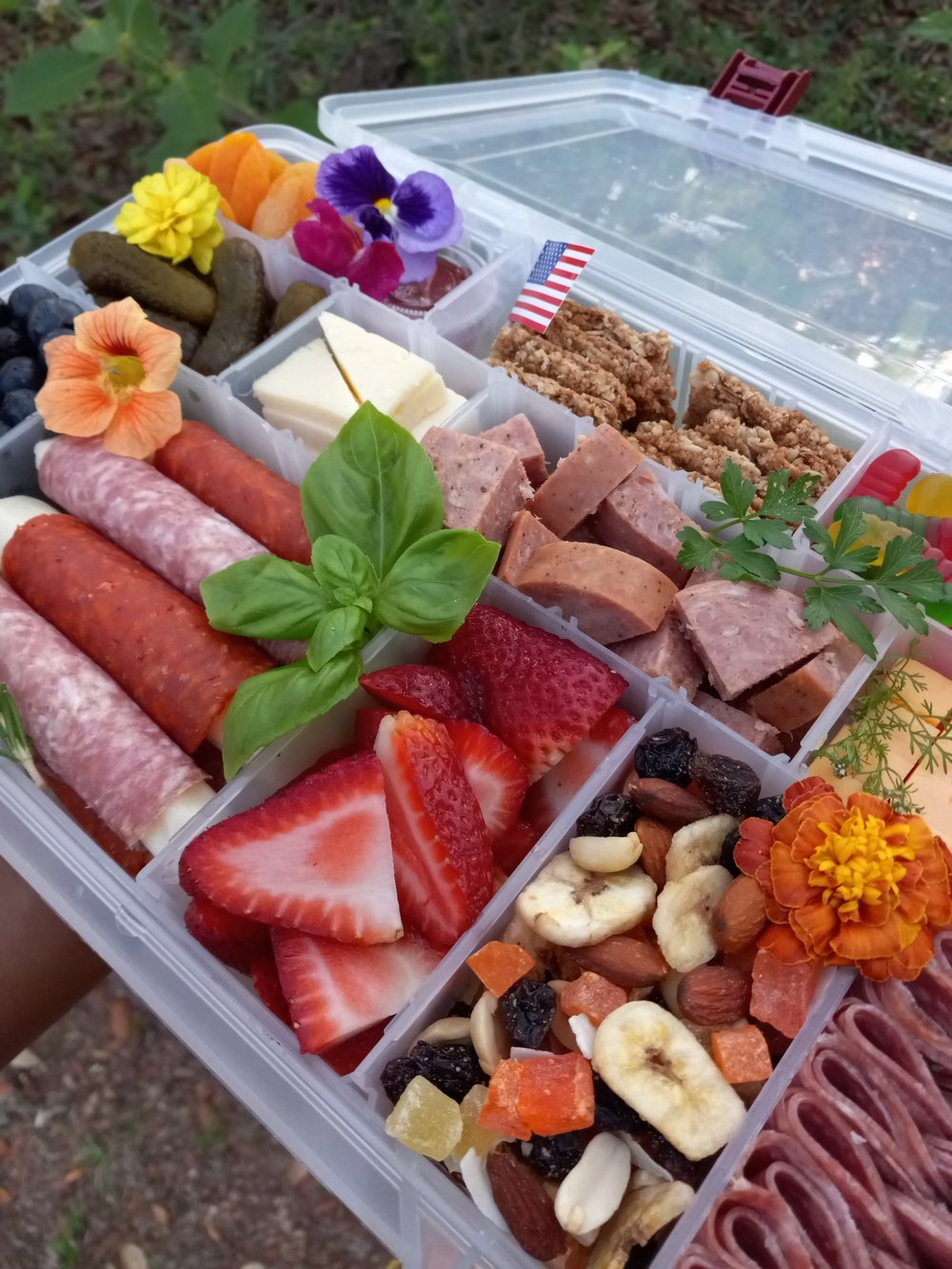 Personalized Snackle Box BPA Free Charcutterie Box Snack 