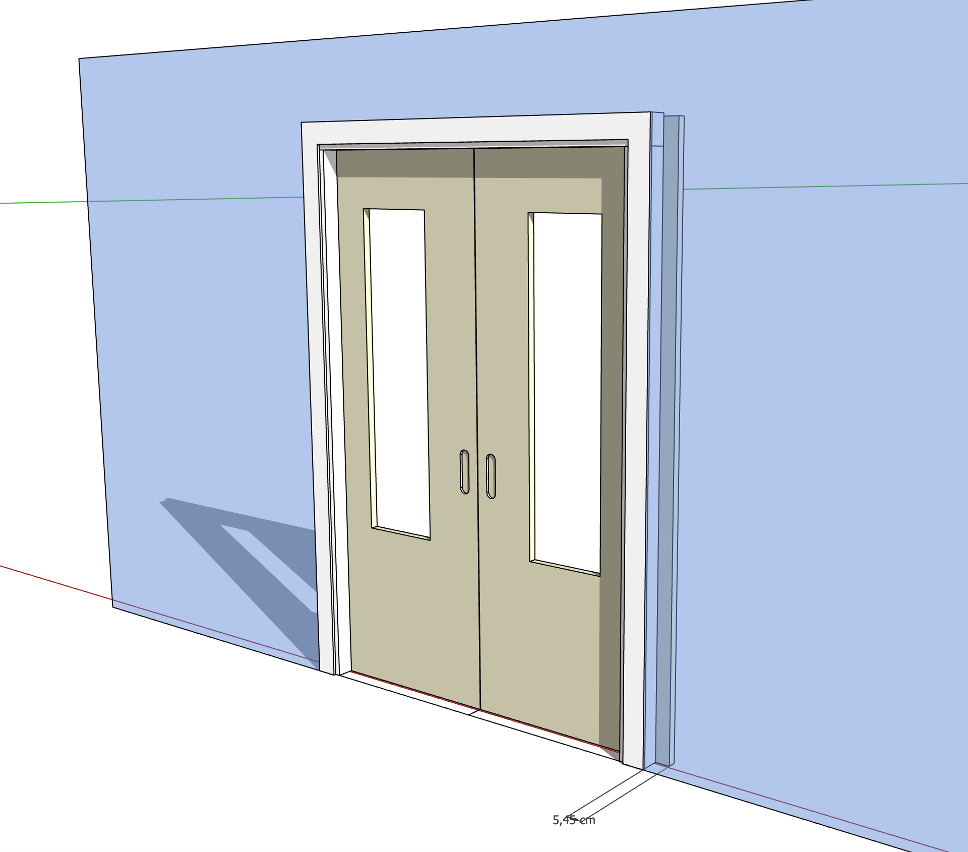 Mobiliari a mida amb portes integrades en fusta natural
Moble a mida amb portes practicables minimalistes