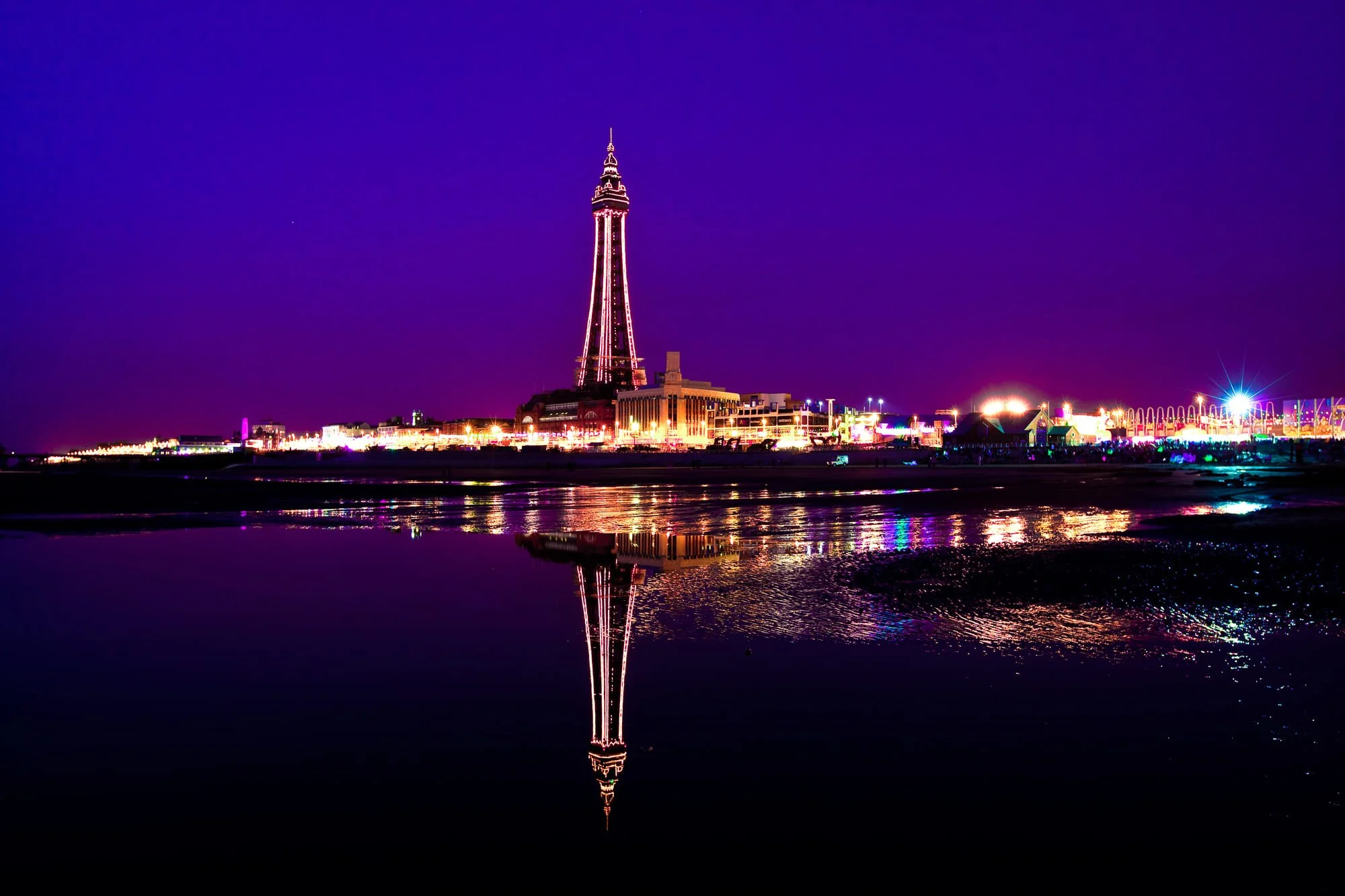 Blackpool Illuminations Best Western Carlton Hotel Blackpool