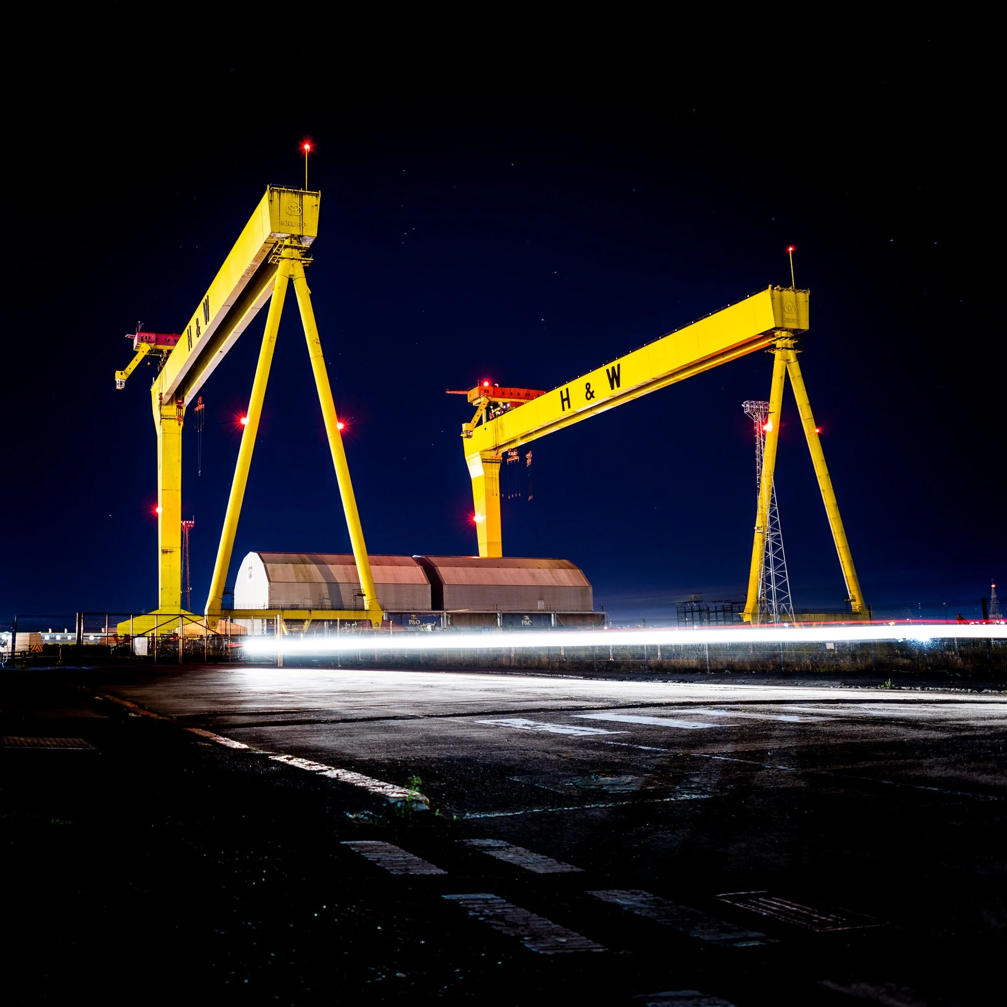 Samson and Goliath, cranes at Harland and Wolff, Belfast