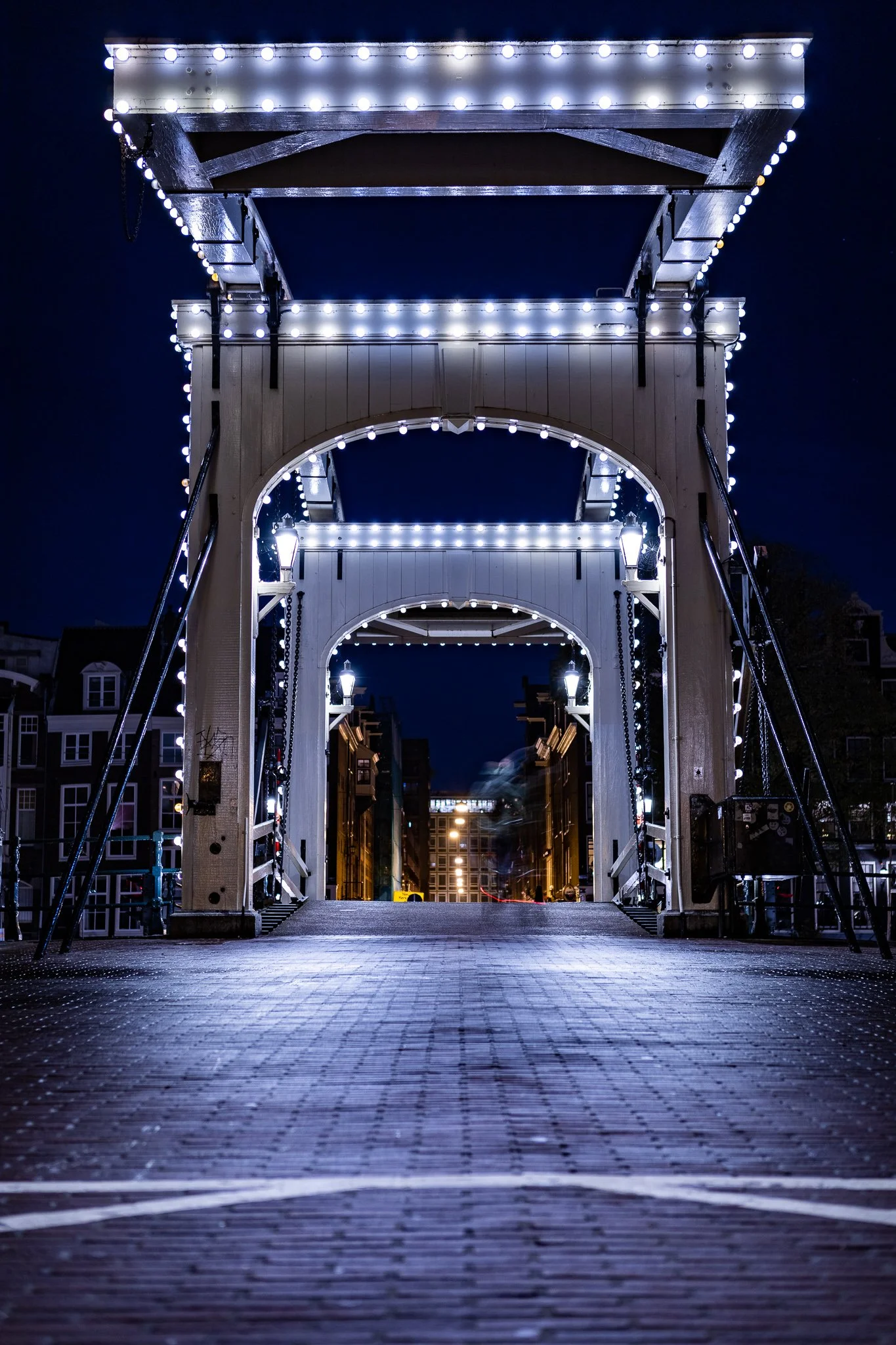 Magere brug, Amsterdam at night