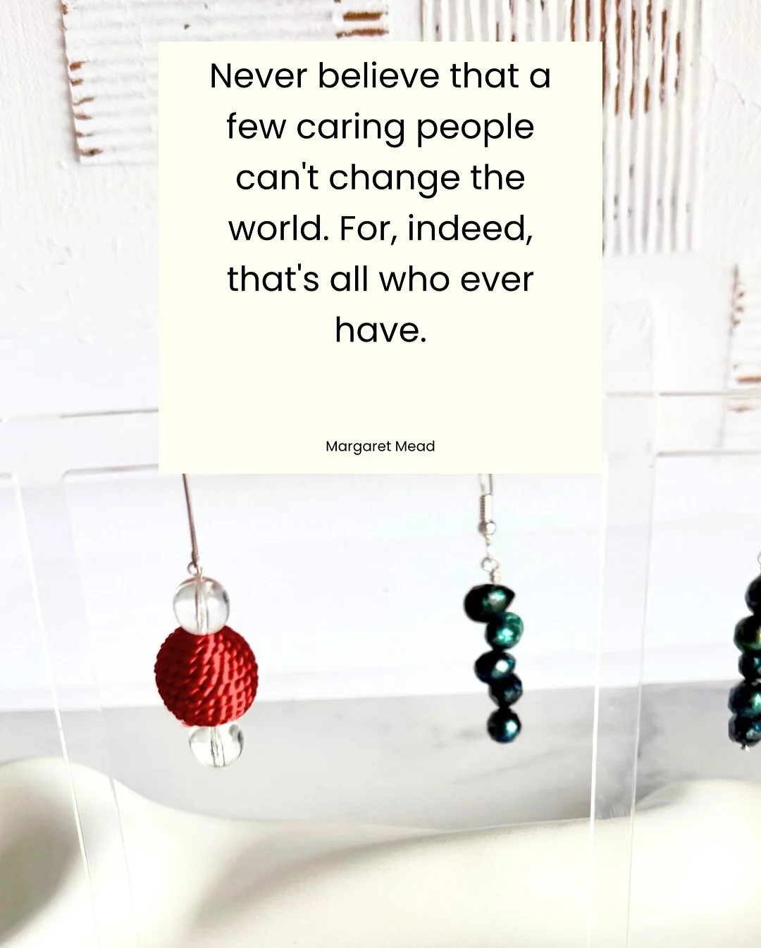 This hits different when you&rsquo;re building something from the ground up.
Every person who chooses to shop local and support makers.
&hearts;️Every customer who shows up to our annual pop-ups.
❤️Every person who chooses sustainable statement jewel