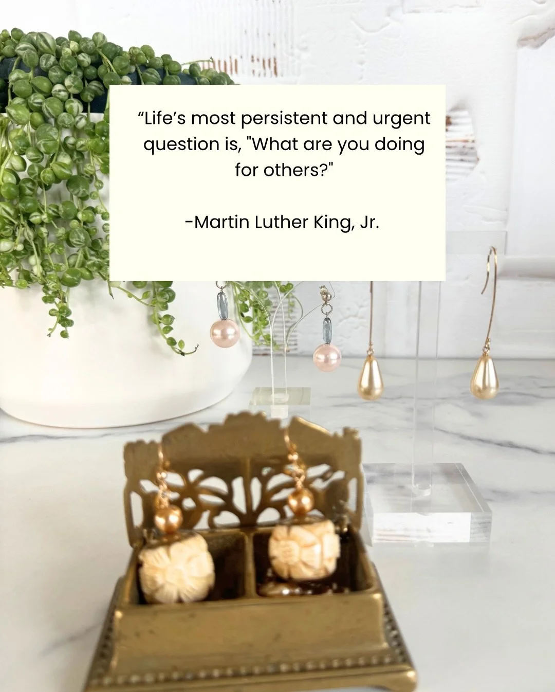 On this day, I encourage us to ask&mdash;&mdash;&mdash;
How can we help a friend?
How can we help a stranger?
How can we help ourselves?

Here&rsquo;s how I try to answer it every day:
Giving back 10% of all sales to nonprofits
Creating platforms for