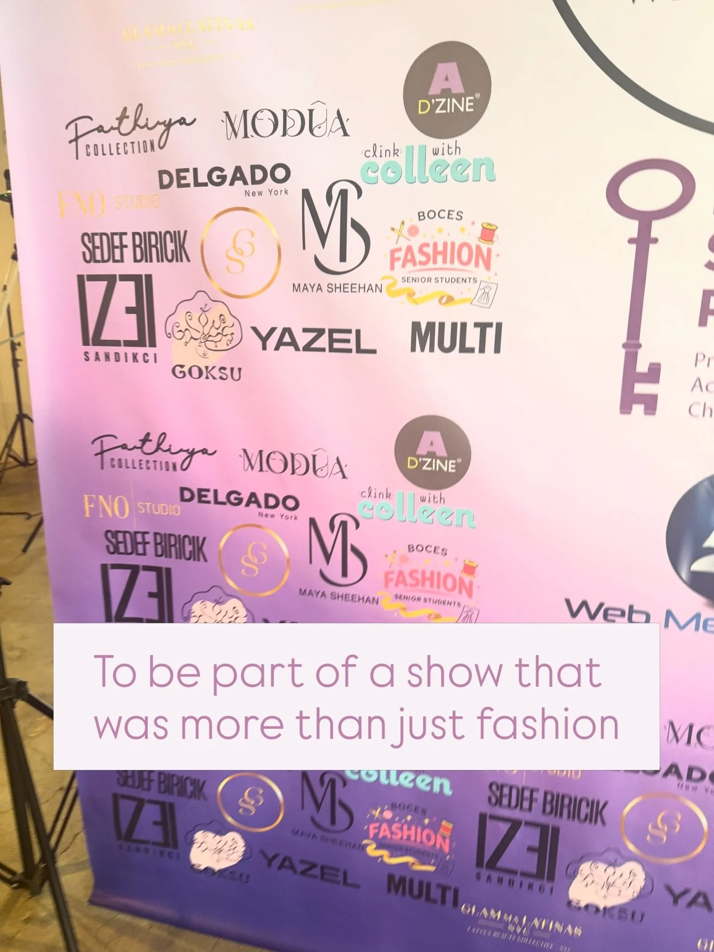 Saturday night, I watched dreams become real.
A young designer started crying when her piece hit the runway. 
Another couldn&rsquo;t stop jumping. 

Pure joy. 
Pure pride. 

Pure &ldquo;I DID THIS.&rdquo;
These students aren&rsquo;t waiting for permi