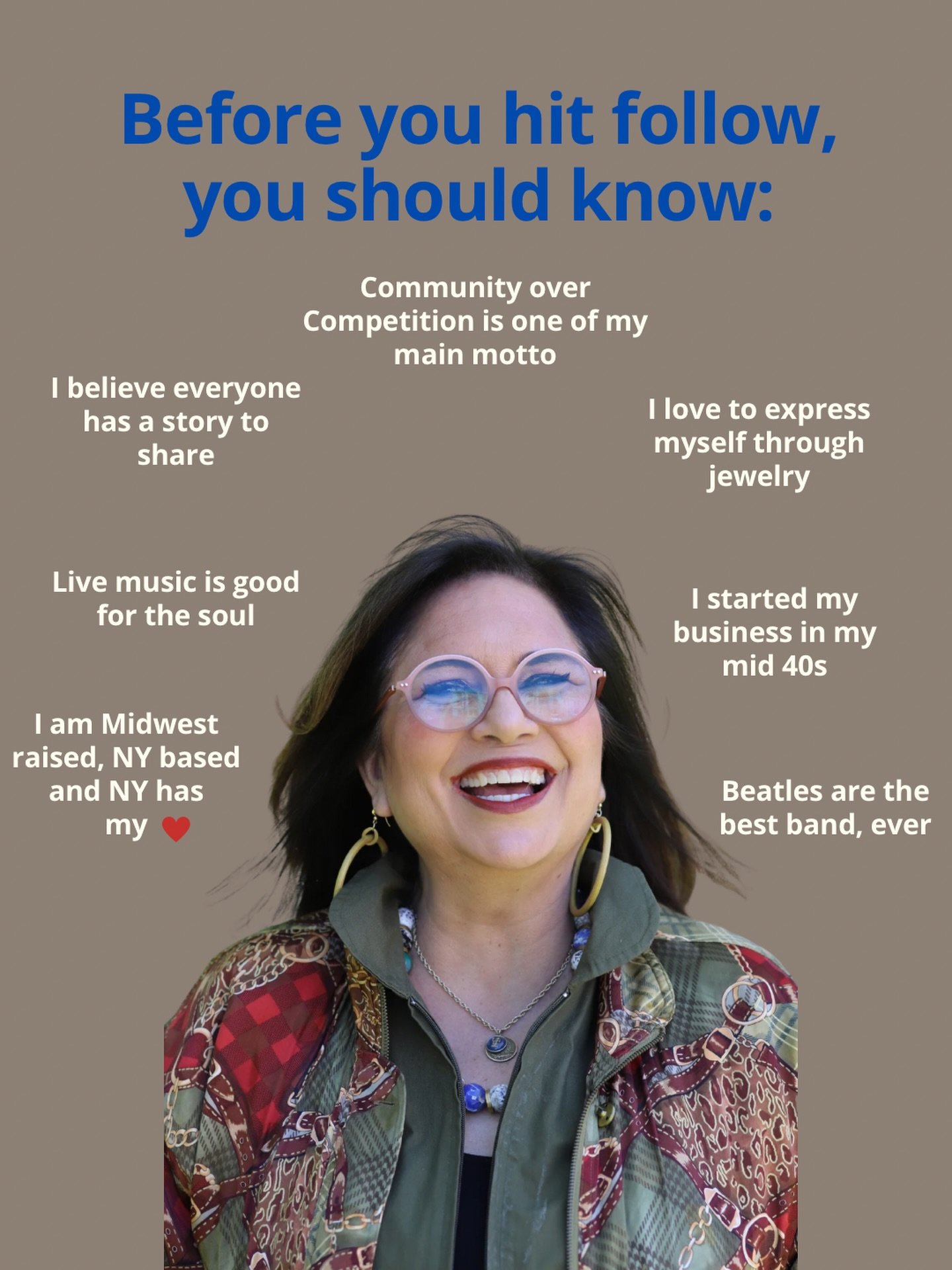Whether you just found me or you have been here a while, there are a few things worth knowing.

I started A D&rsquo;Zine in my mid 40s because I decided to listen to the voice inside my head that said, follow your heart. 

I make one of a kind jewelr