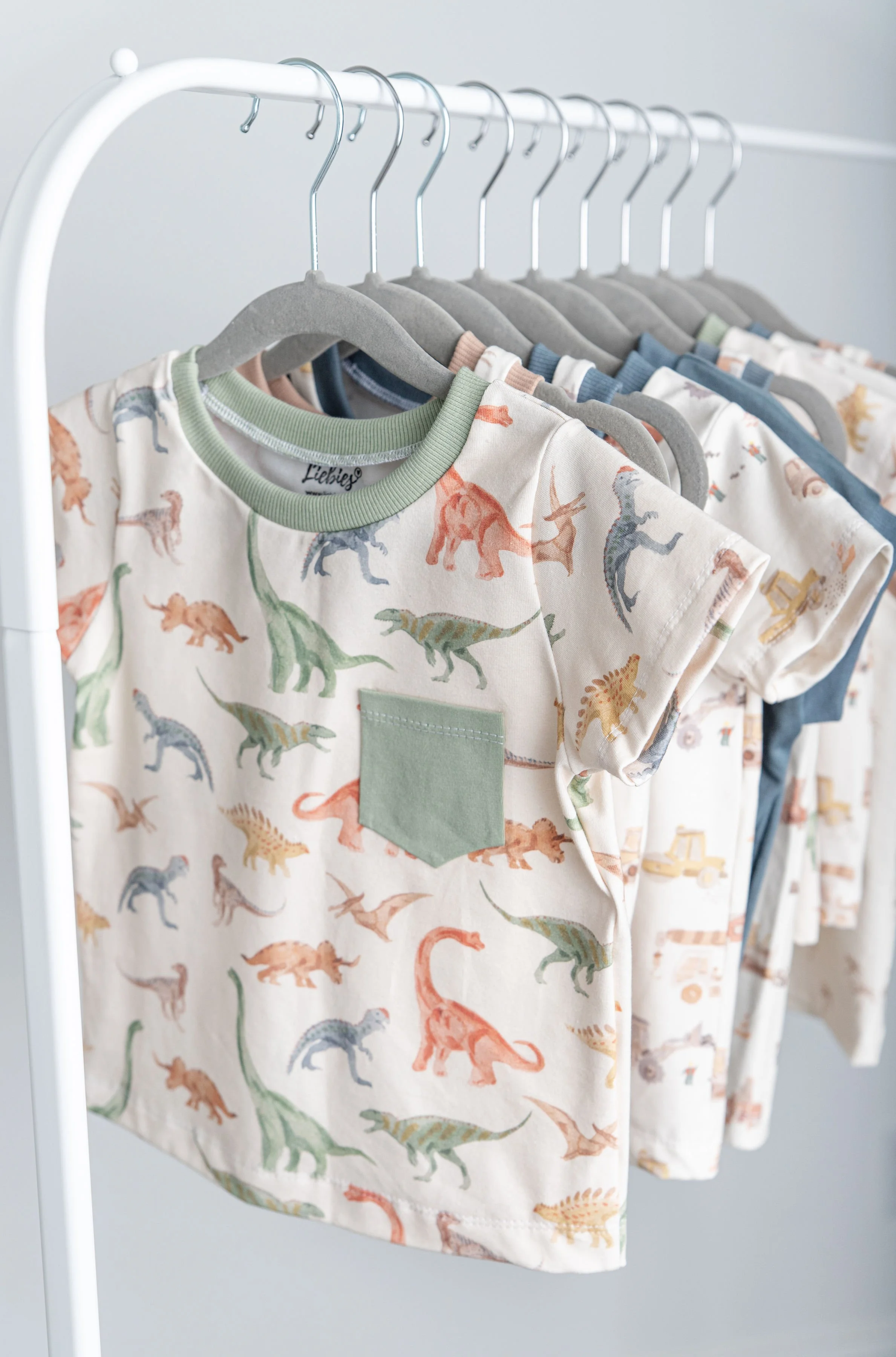 hand sewn with organic cotton material 